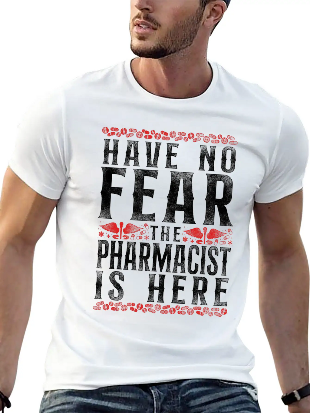 Pharmacy Tech Technician Stylish Everyday T-Shirt – Unisex Basic Cotton Tee