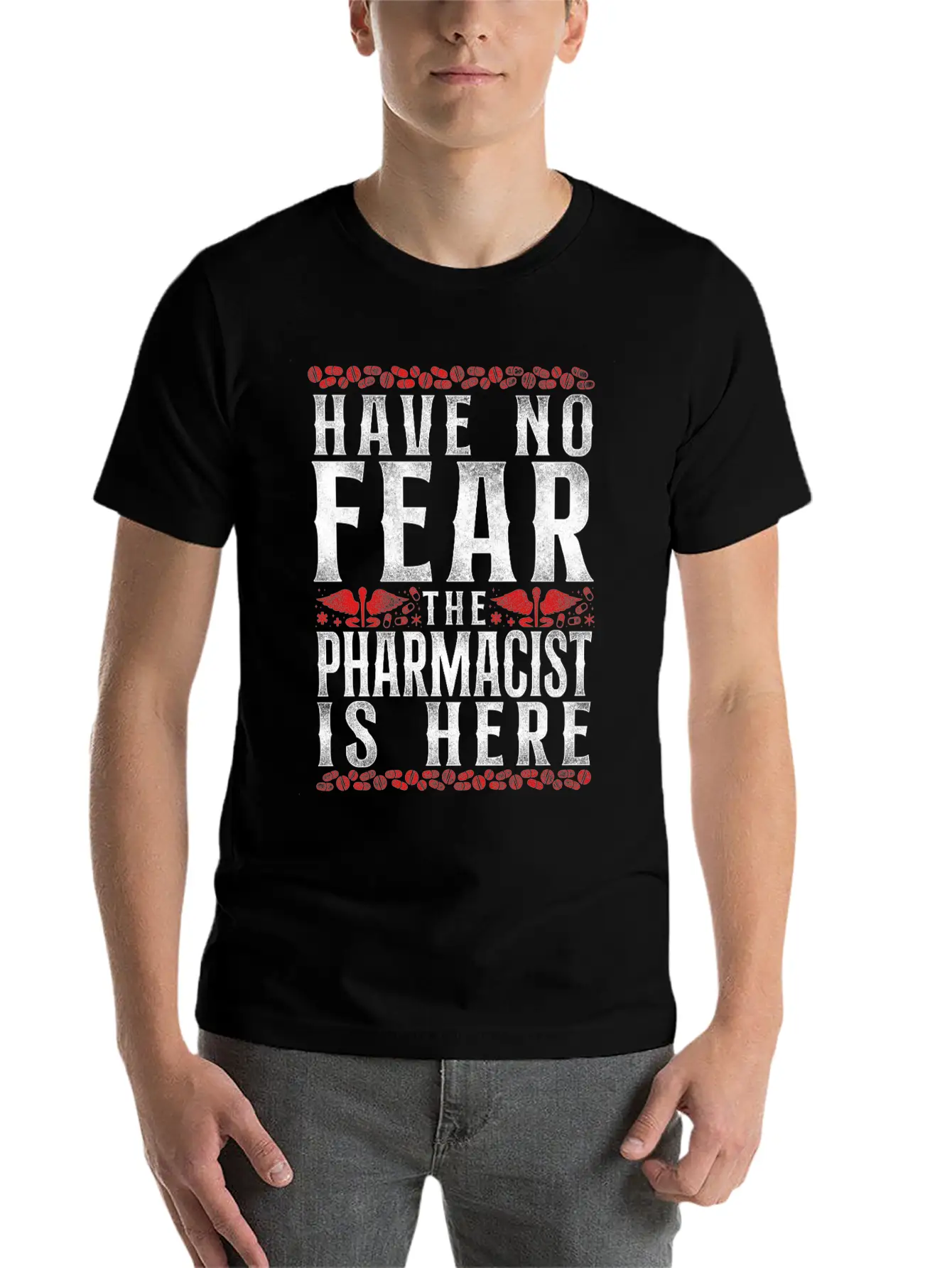 Pharmacy Tech Technician Stylish Everyday T-Shirt – Unisex Basic Cotton Tee