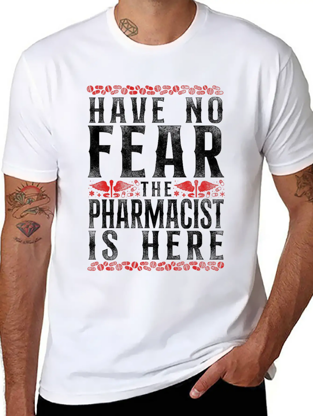 Pharmacy Tech Technician Stylish Everyday T-Shirt – Unisex Basic Cotton Tee
