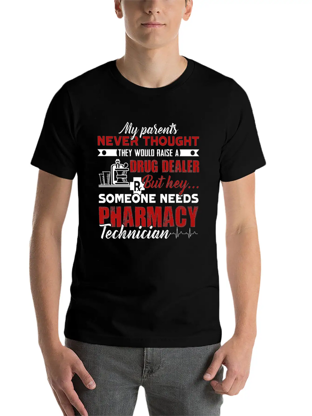 Pharmacy Technician Shirt Essential Cotton Tee For Daily Outfits – Unisex Style