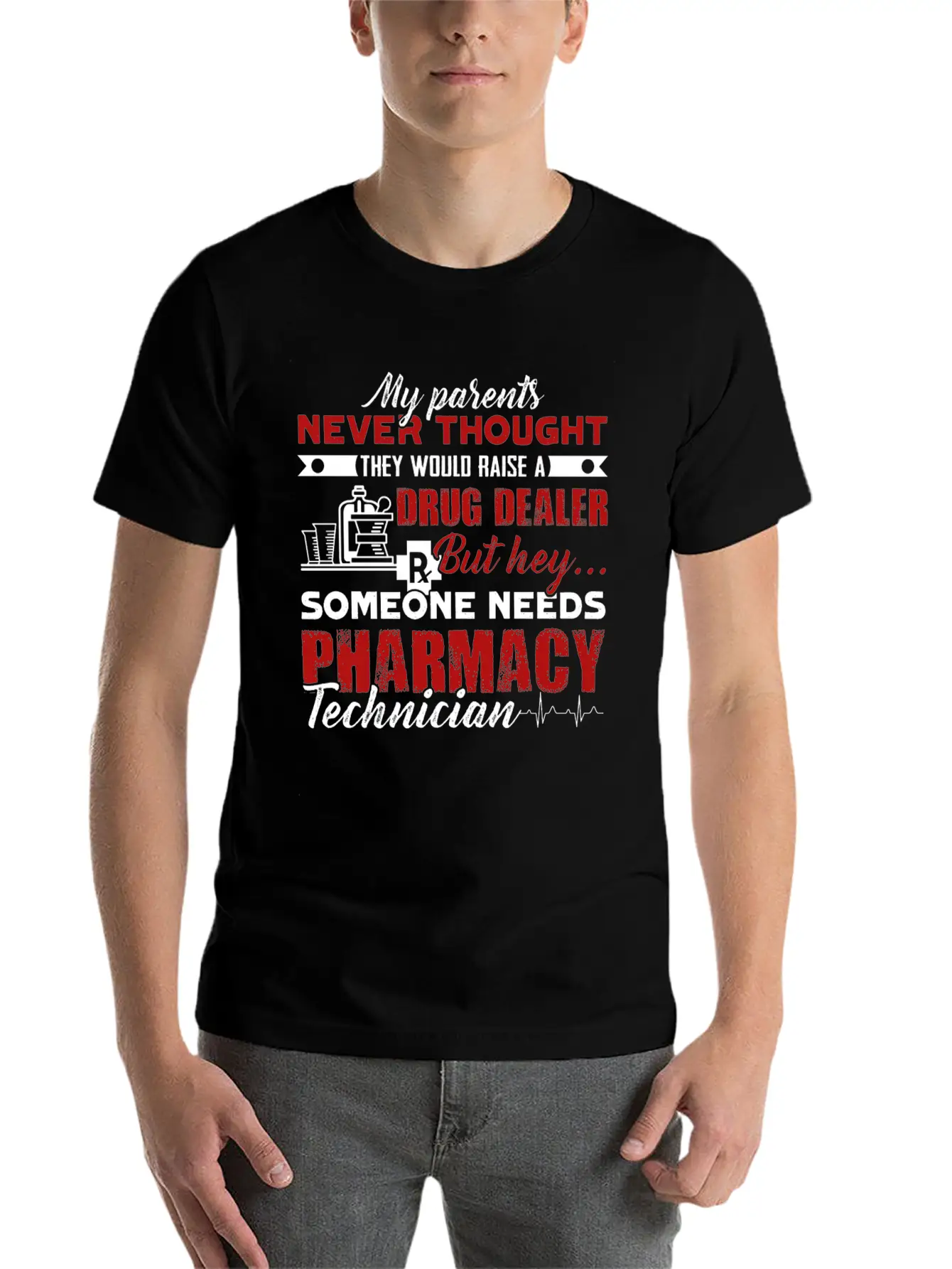 Pharmacy Technician Shirt Essential Cotton Tee For Daily Outfits – Unisex Style