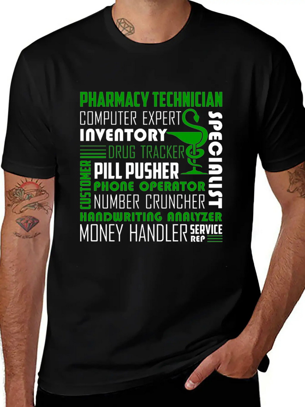 PHARMACY TECHNICIAN SHIRT Relaxed Everyday Tee – Lightweight And Durable Cotton