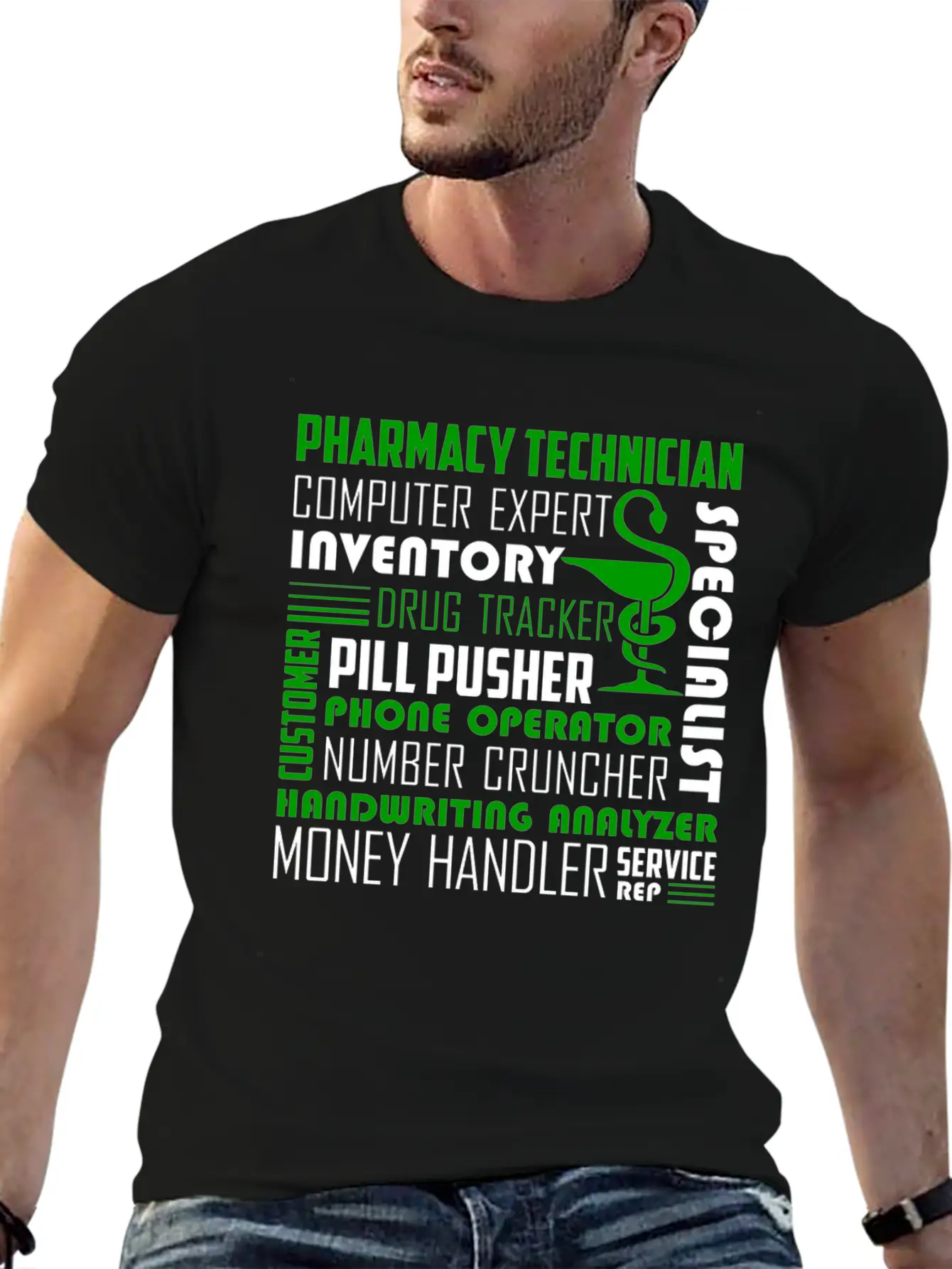 PHARMACY TECHNICIAN SHIRT Relaxed Everyday Tee – Lightweight And Durable Cotton