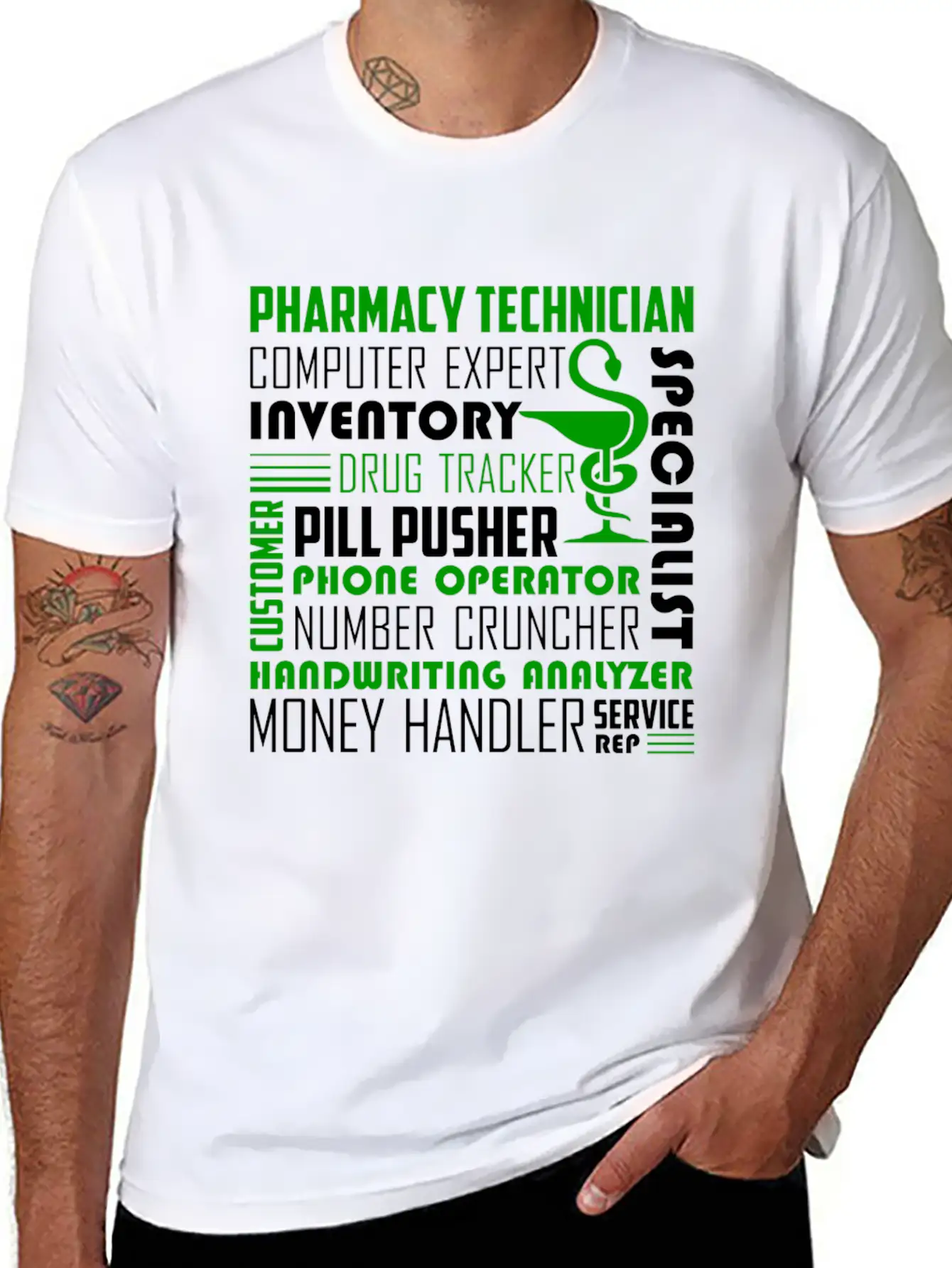 PHARMACY TECHNICIAN SHIRT Relaxed Everyday Tee – Lightweight And Durable Cotton