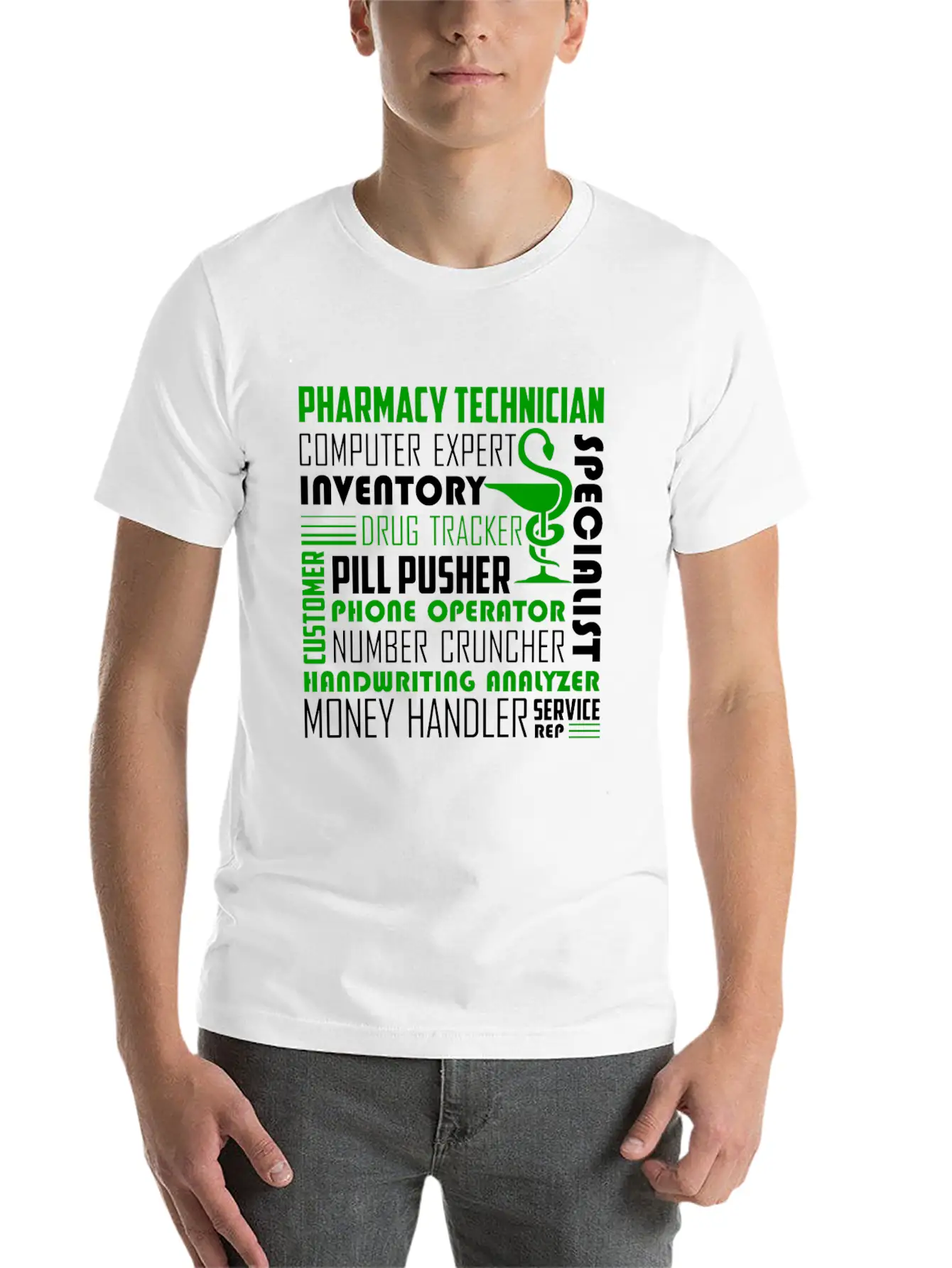 PHARMACY TECHNICIAN SHIRT Relaxed Everyday Tee – Lightweight And Durable Cotton