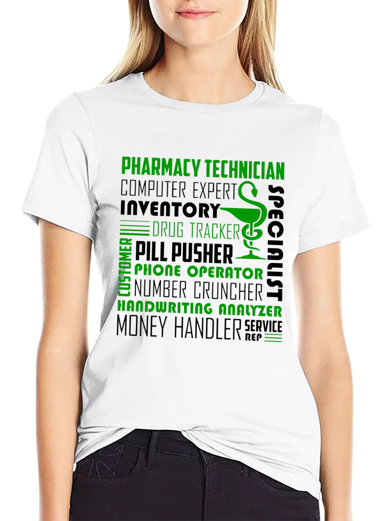 PHARMACY TECHNICIAN SHIRT Relaxed Everyday Tee – Lightweight And Durable Cotton