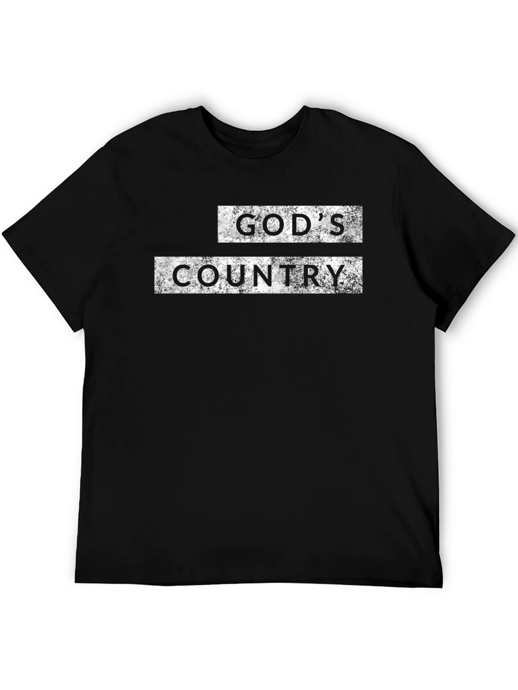 Gods Country Graphic T-Shirt Black