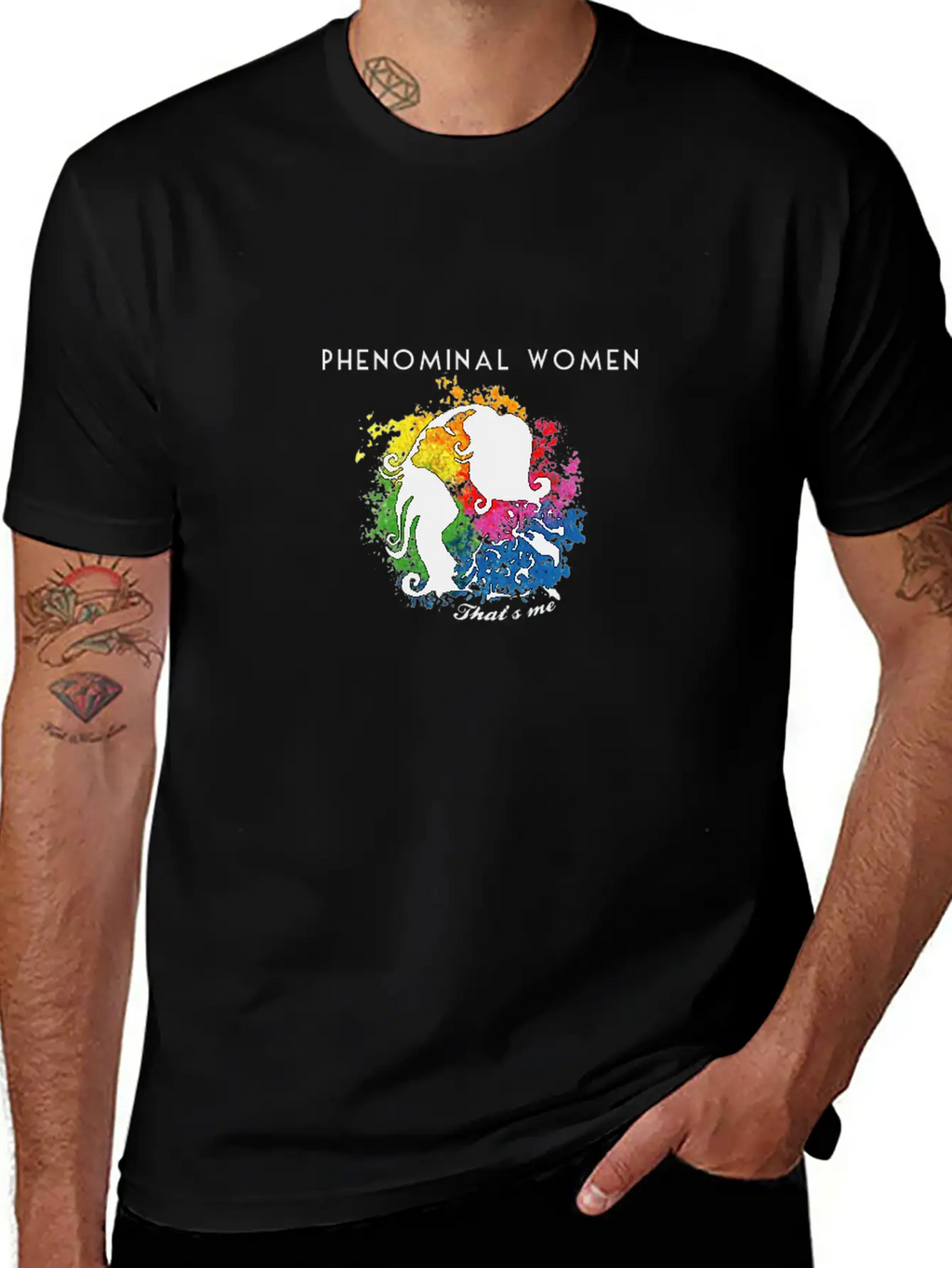 Phenomenal Woman, That's Me Timeless Short Sleeve Tee – Comfy And Minimalist Design