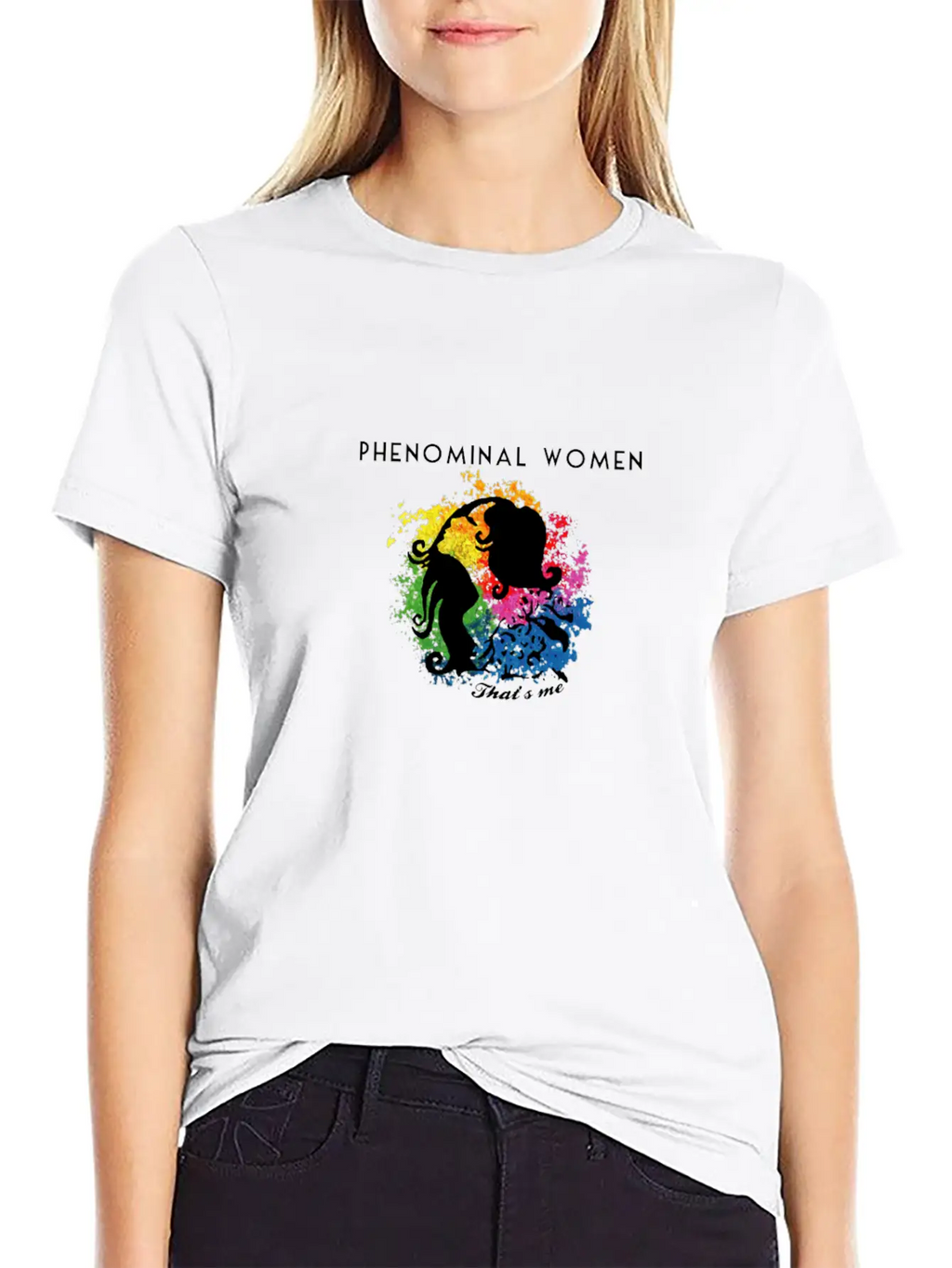 Phenomenal Woman, That's Me Timeless Short Sleeve Tee – Comfy And Minimalist Design