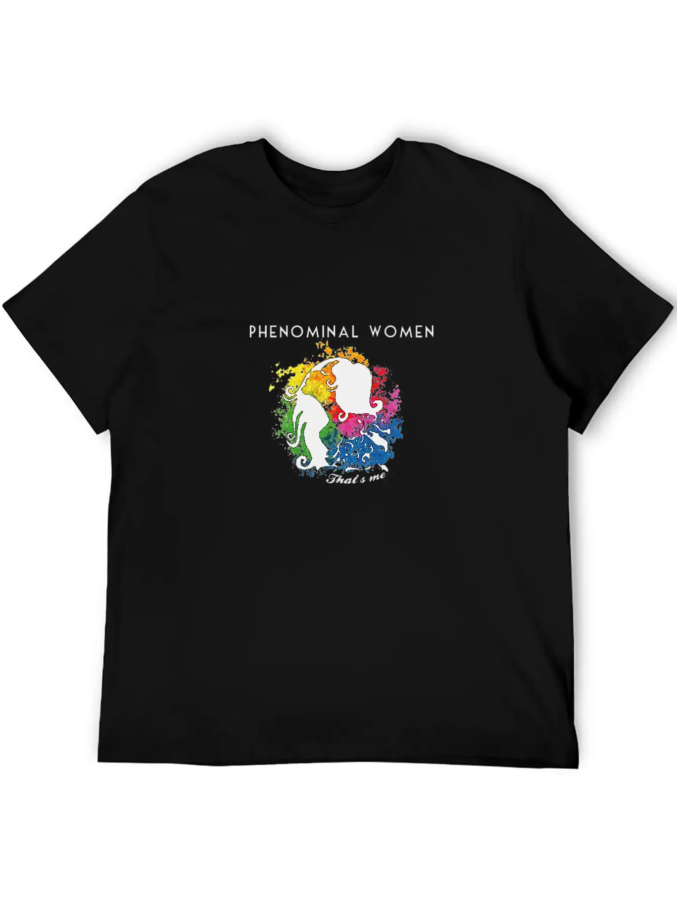 Phenomenal Woman, That's Me Timeless Short Sleeve Tee – Comfy And Minimalist Design