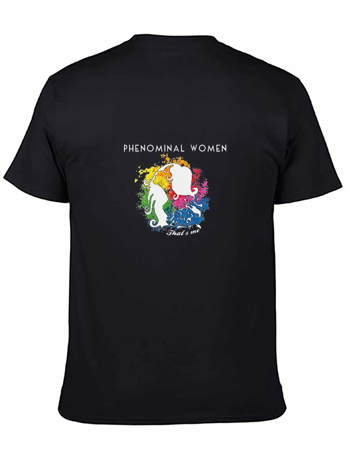 Phenomenal Woman, That's Me Timeless Short Sleeve Tee – Comfy And Minimalist Design