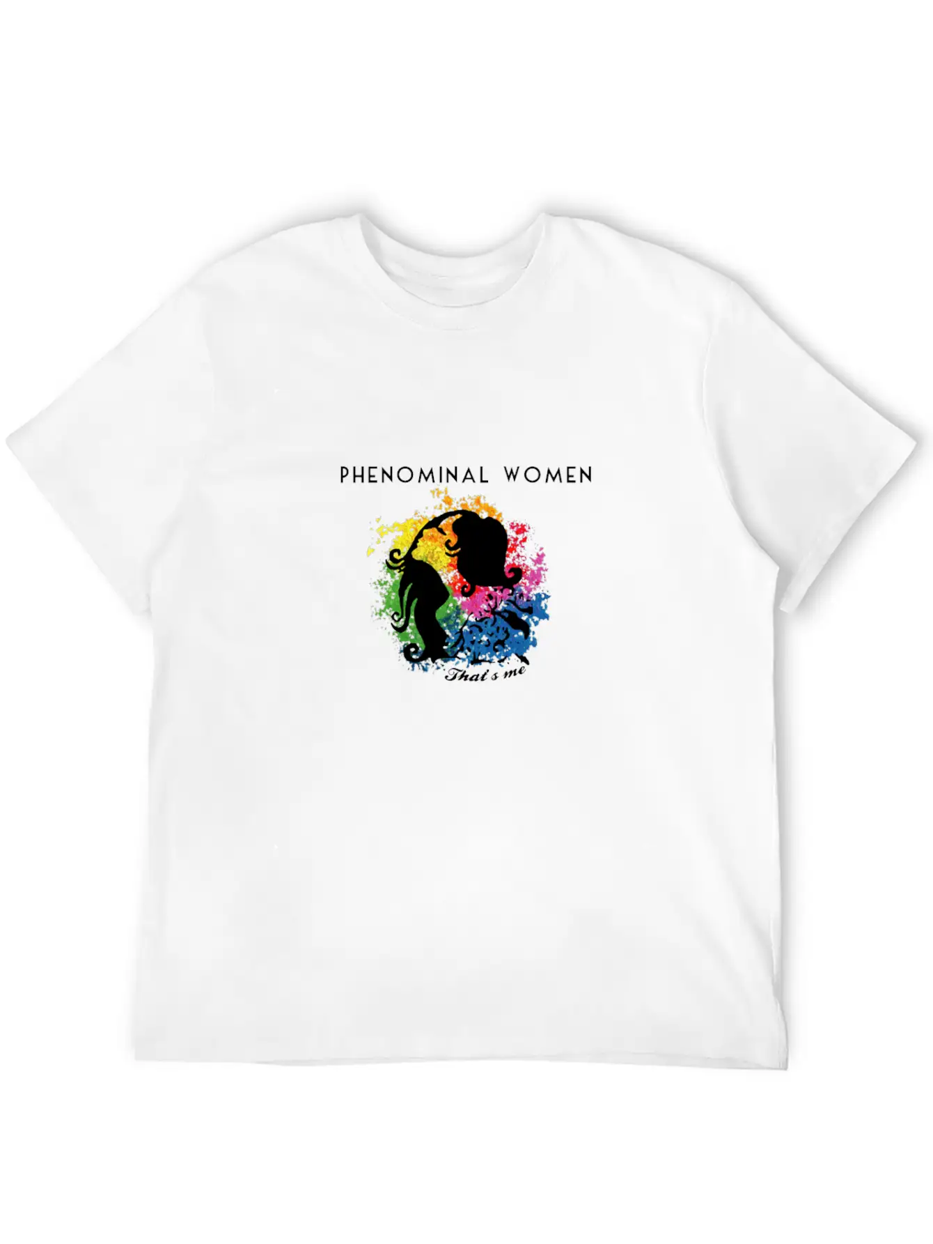 Phenomenal Woman, That's Me Timeless Short Sleeve Tee – Comfy And Minimalist Design