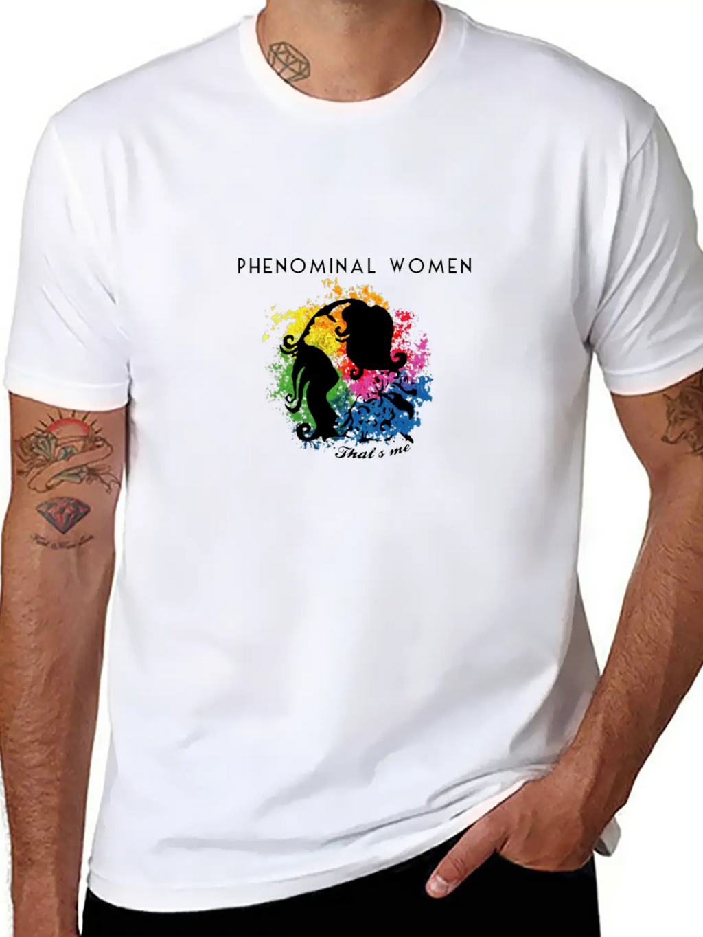 Phenomenal Woman, That's Me Timeless Short Sleeve Tee – Comfy And Minimalist Design