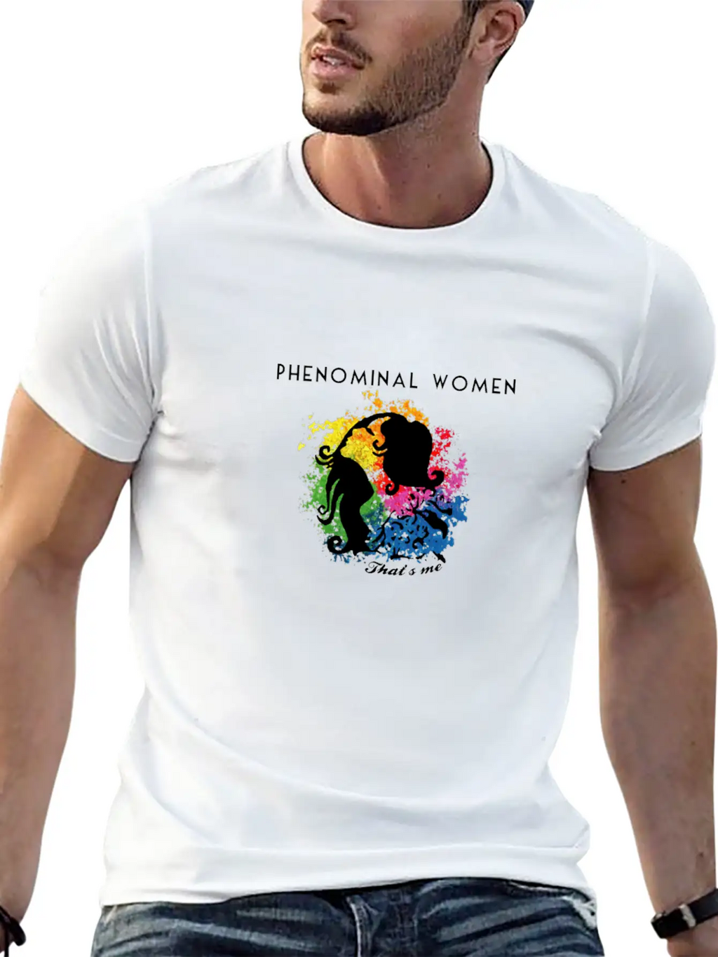 Phenomenal Woman, That's Me Timeless Short Sleeve Tee – Comfy And Minimalist Design