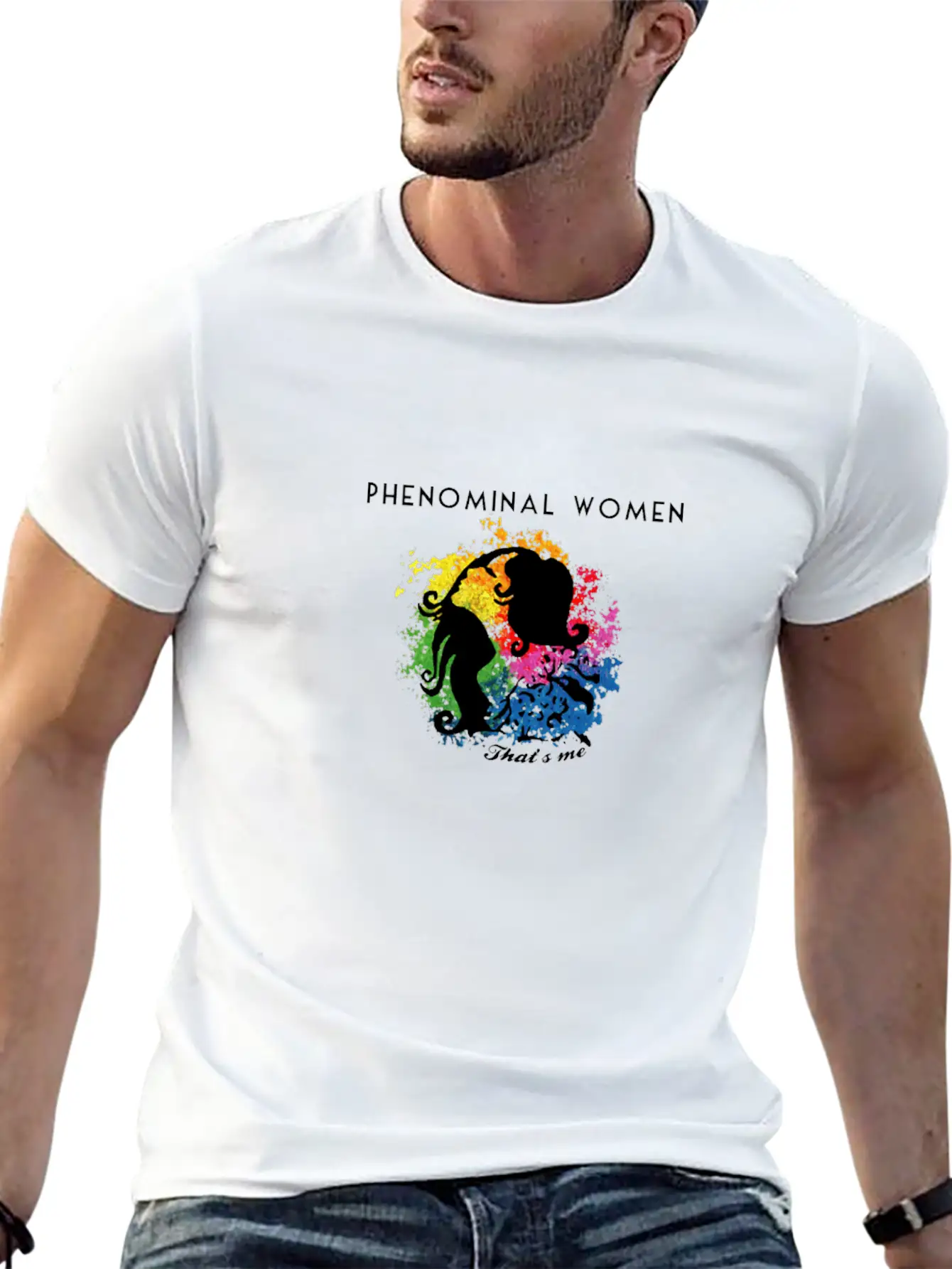 Phenomenal Woman, That's Me Timeless Short Sleeve Tee – Comfy And Minimalist Design