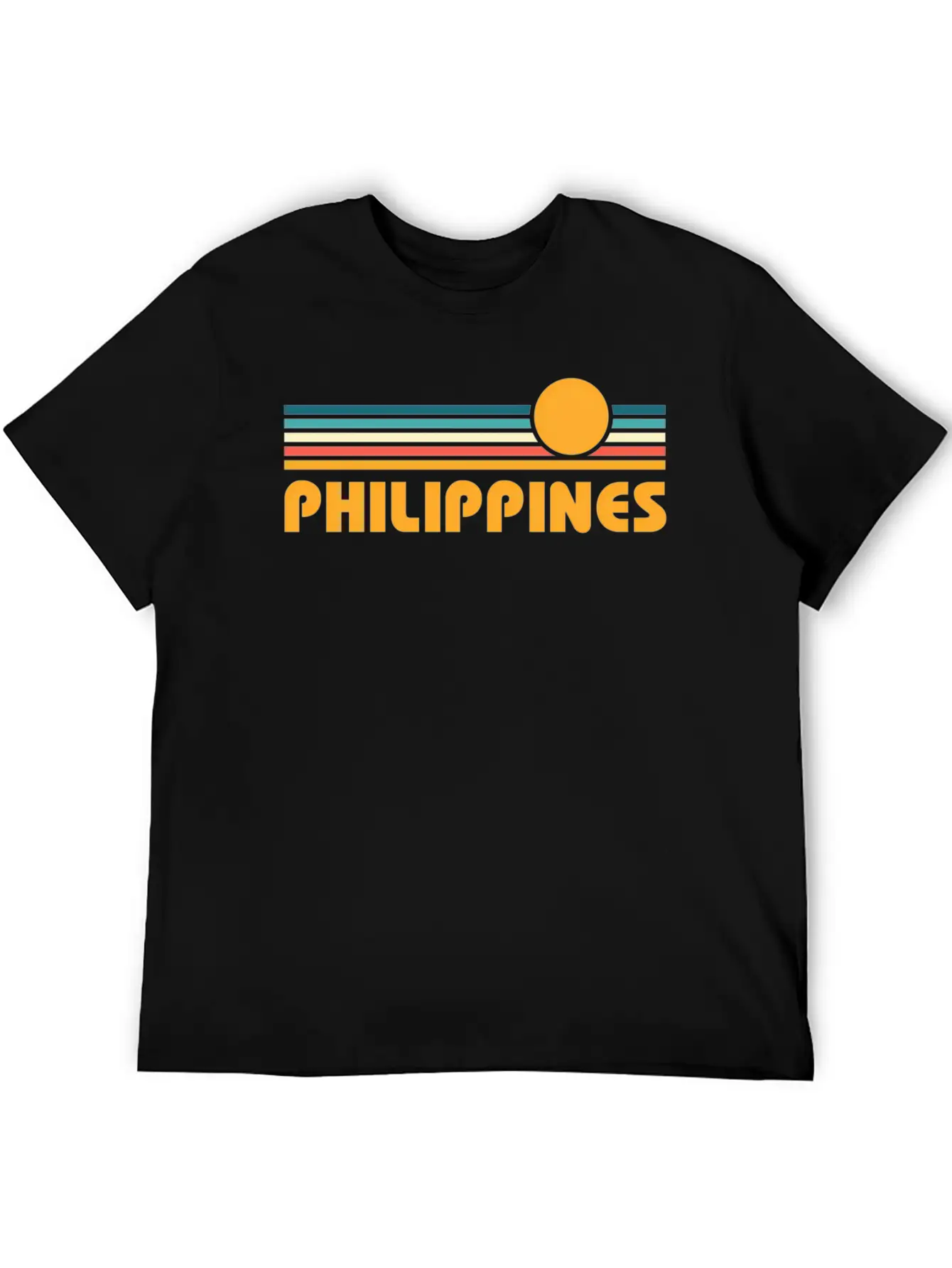 Philippines Sunset Basic Graphic T-Shirt – Daily Comfort In Soft Cotton