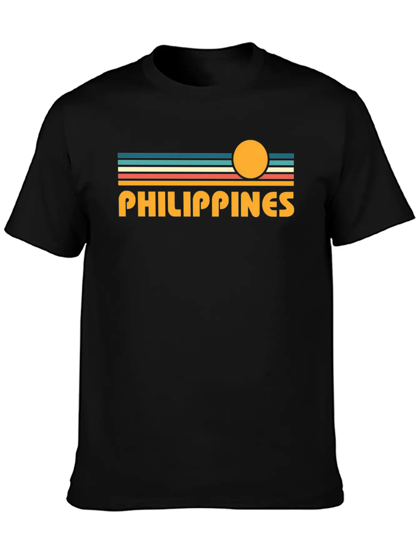 Philippines Sunset Basic Graphic T-Shirt – Daily Comfort In Soft Cotton