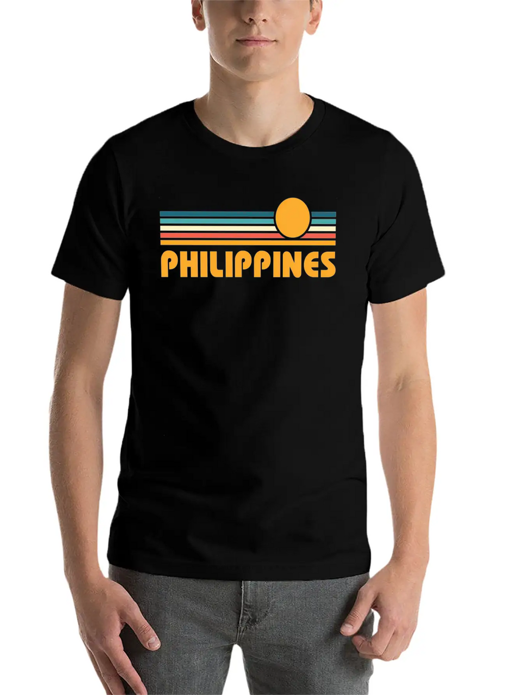 Philippines Sunset Basic Graphic T-Shirt – Daily Comfort In Soft Cotton