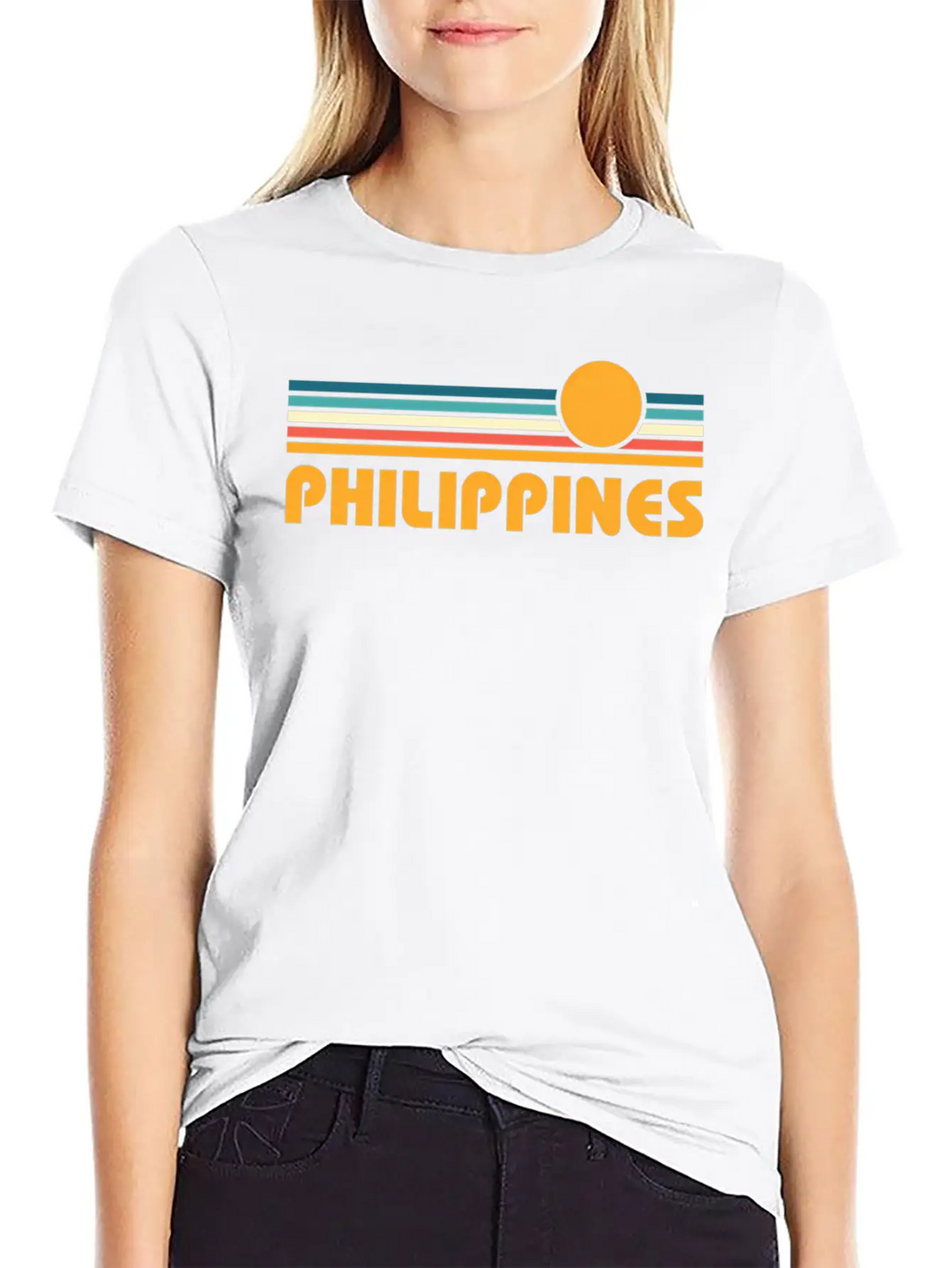 Philippines Sunset Basic Graphic T-Shirt – Daily Comfort In Soft Cotton