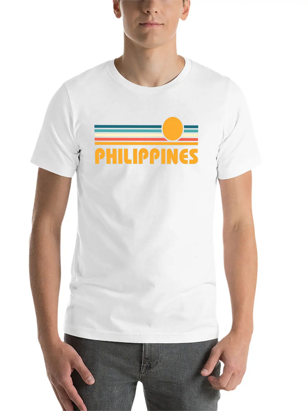 Philippines Sunset Basic Graphic T-Shirt – Daily Comfort In Soft Cotton