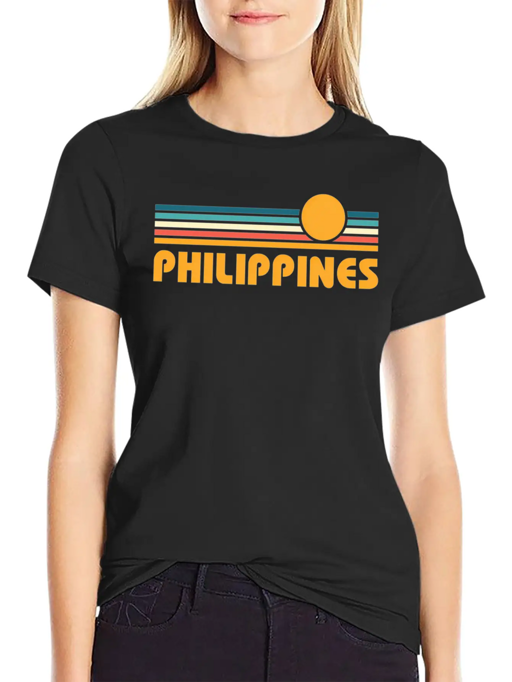 Philippines Sunset Basic Graphic T-Shirt – Daily Comfort In Soft Cotton