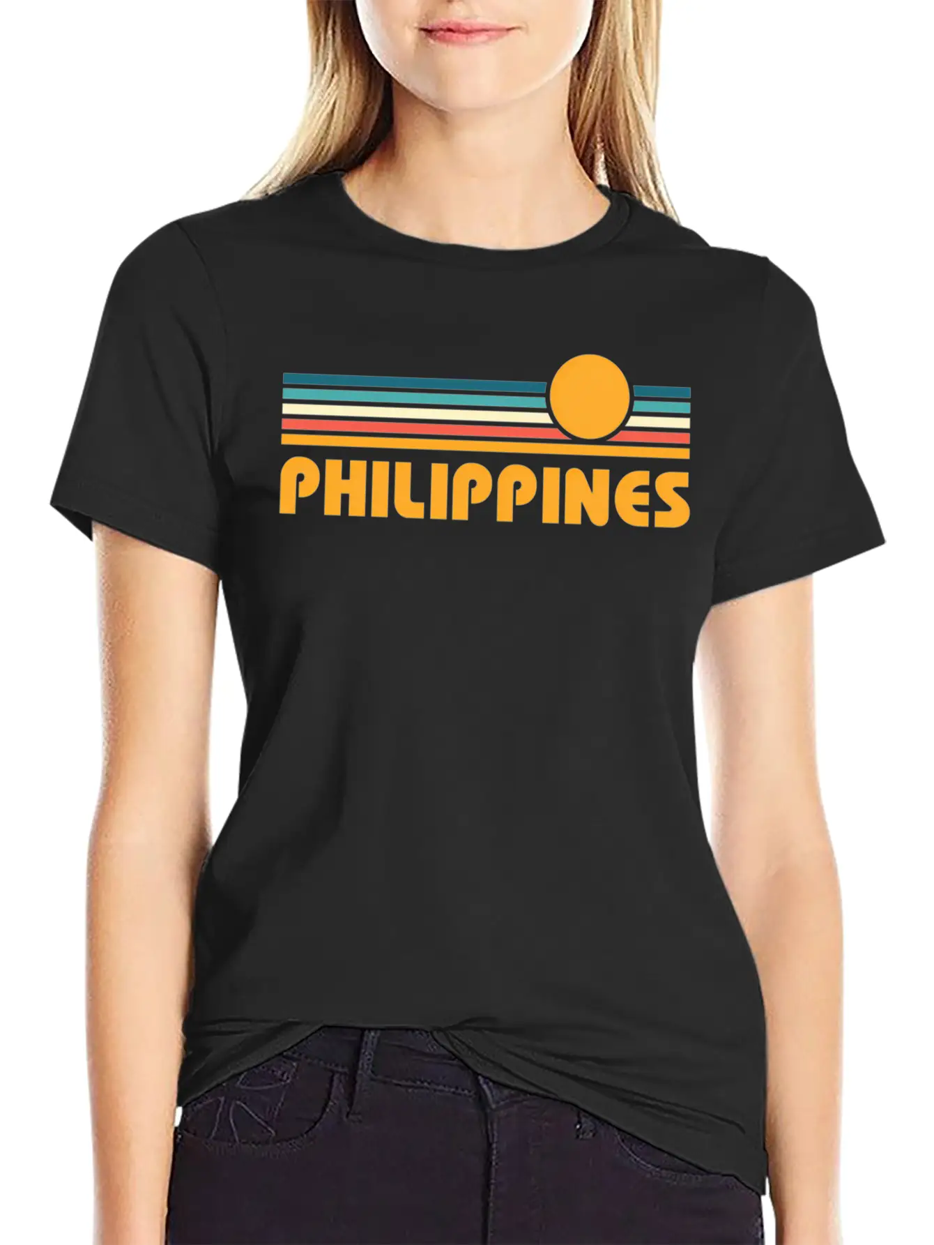 Philippines Sunset Basic Graphic T-Shirt – Daily Comfort In Soft Cotton