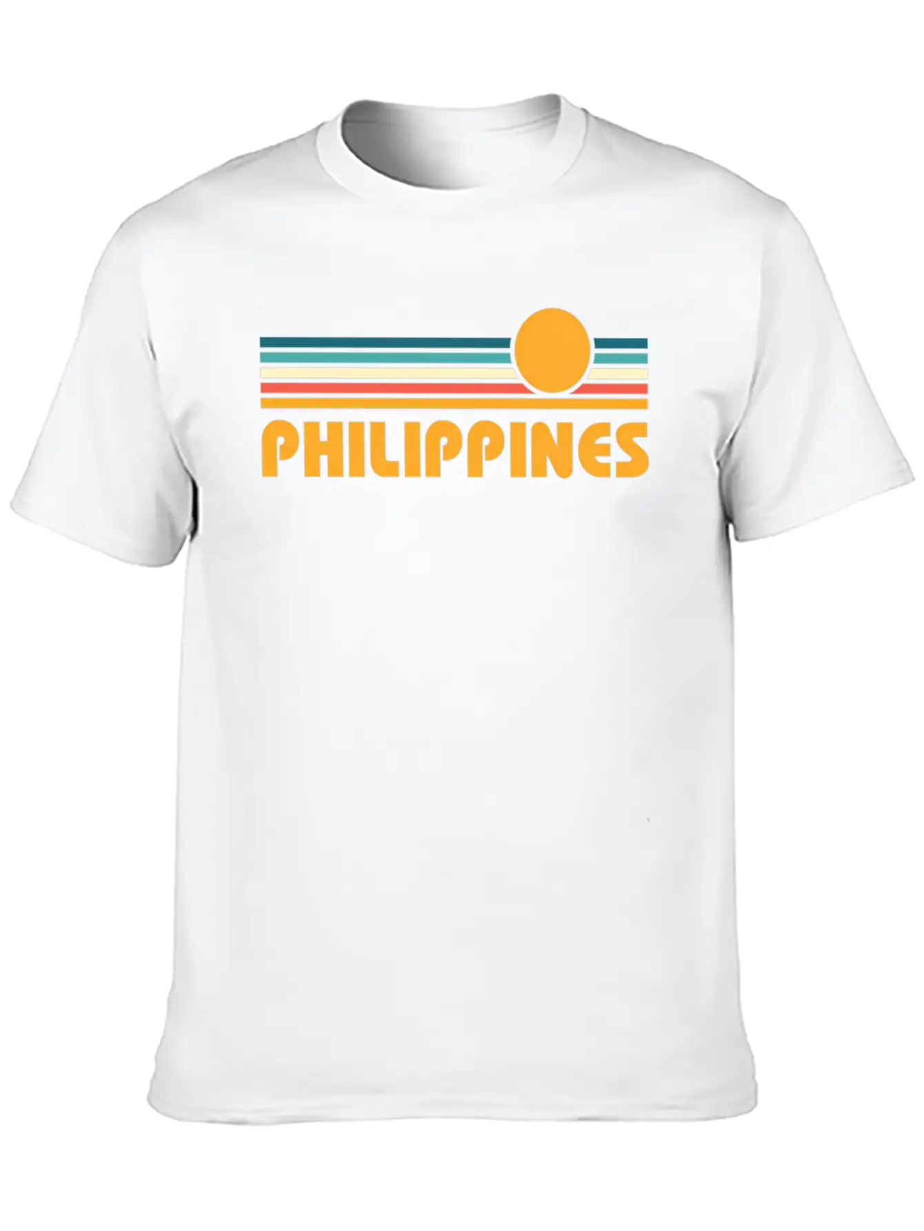 Philippines Sunset Basic Graphic T-Shirt – Daily Comfort In Soft Cotton