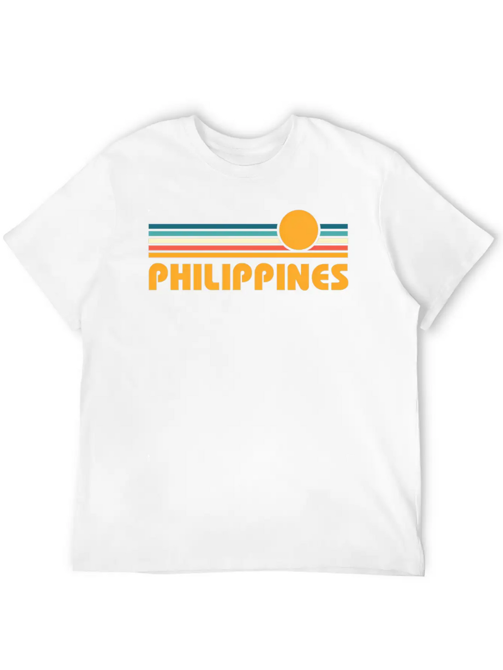 Philippines Sunset Basic Graphic T-Shirt – Daily Comfort In Soft Cotton