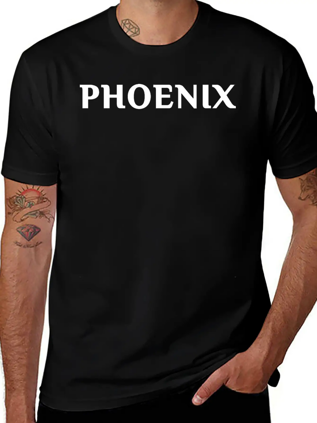 Phoenix Basic Graphic T-Shirt – Daily Comfort In Soft Cotton