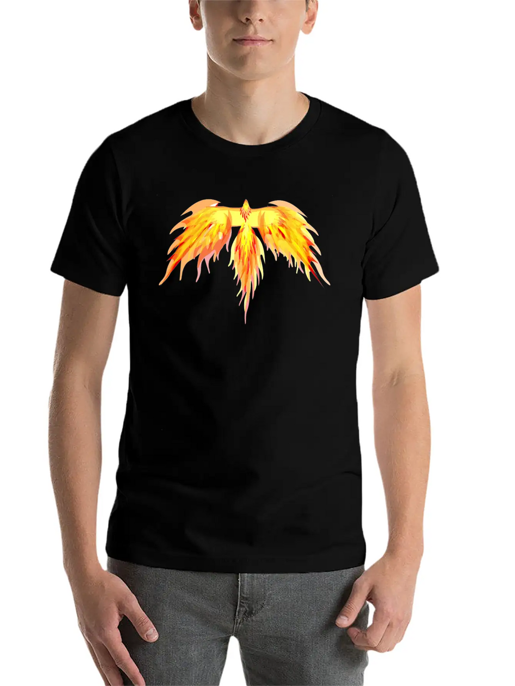 Phonix Unisex Casual T-Shirt – Clean Design For Daily Comfort