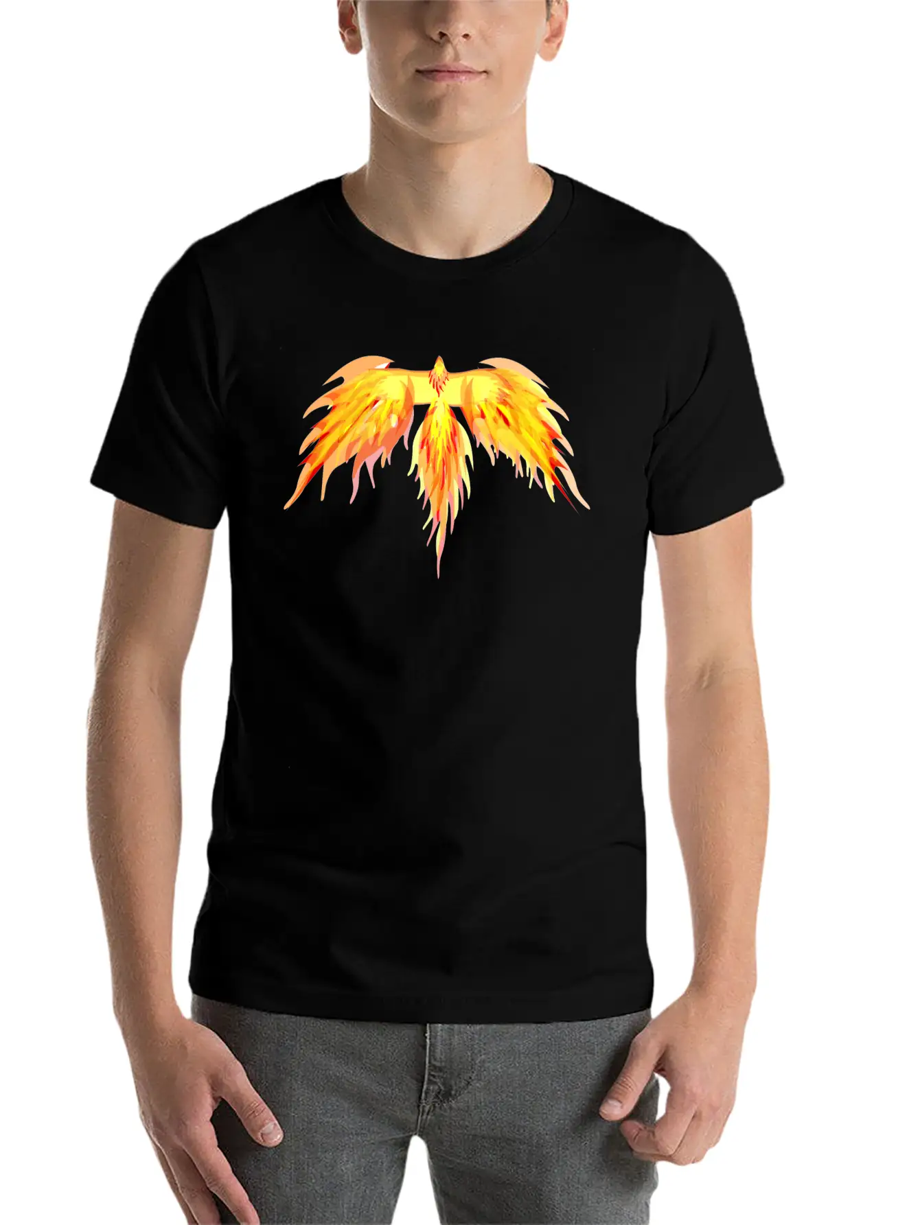 Phonix Unisex Casual T-Shirt – Clean Design For Daily Comfort