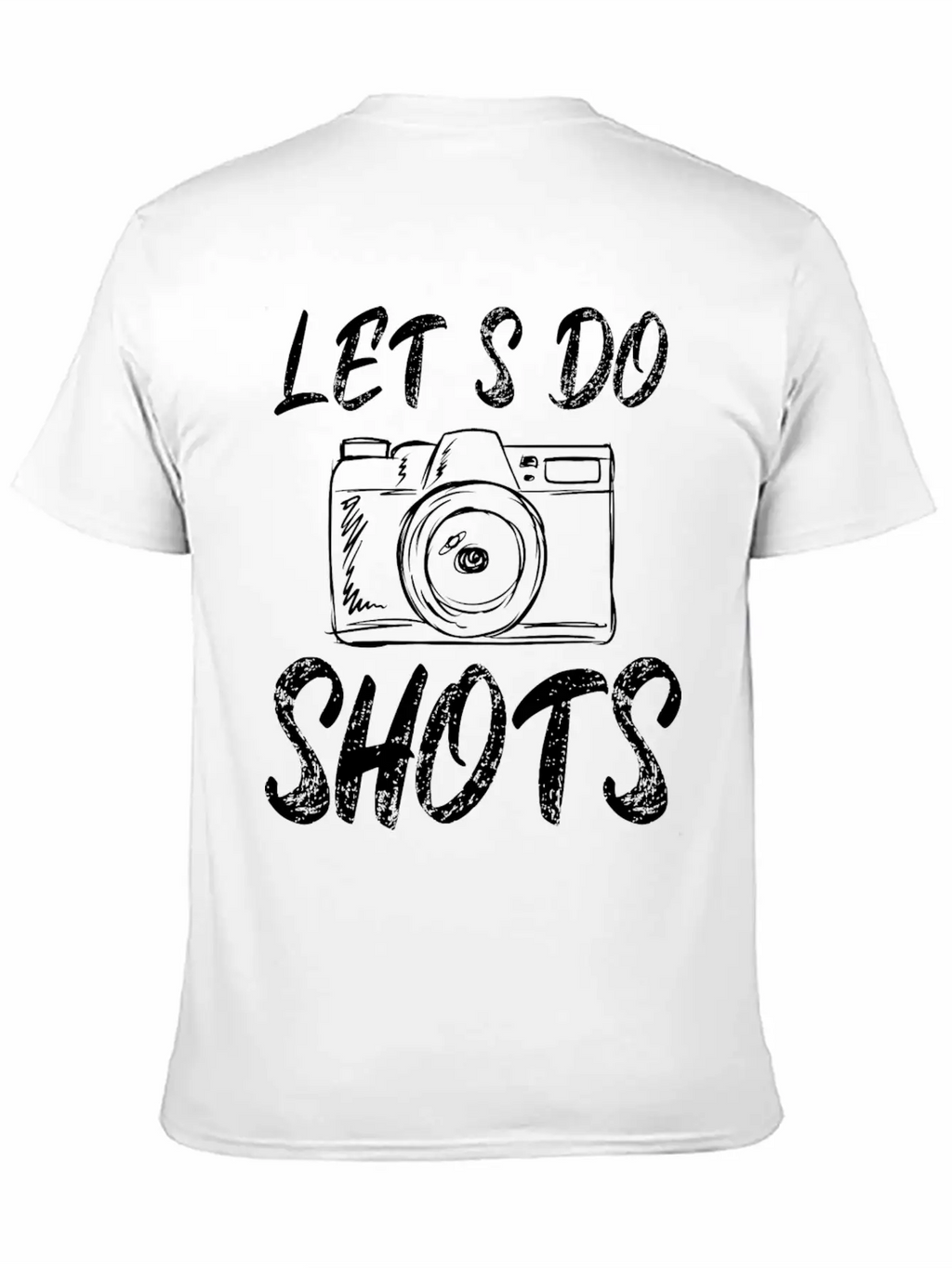 Photographer Camera Photography Modern Fit Casual T-Shirt – Clean And Versatile Design