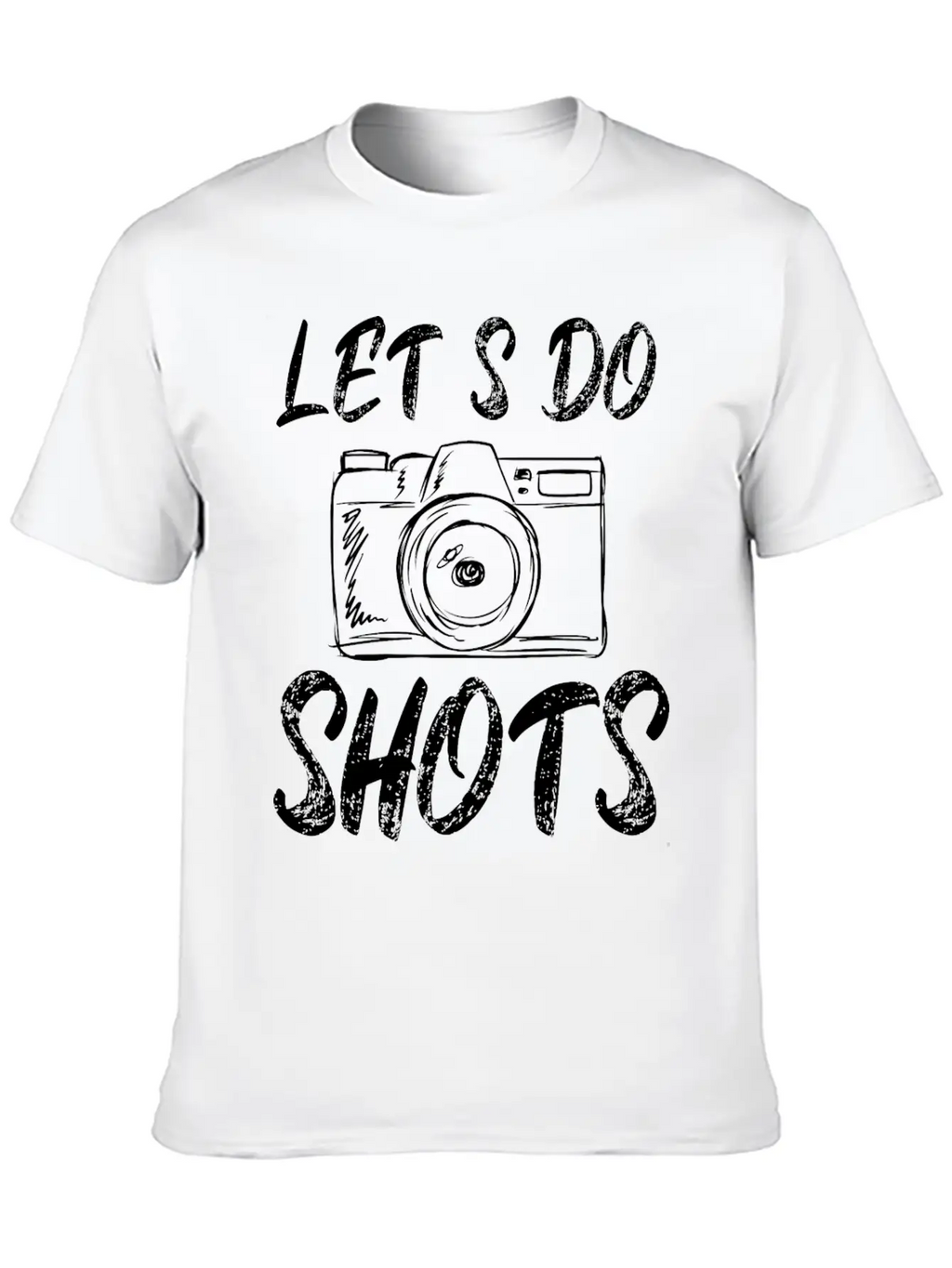 Photographer Camera Photography Modern Fit Casual T-Shirt – Clean And Versatile Design