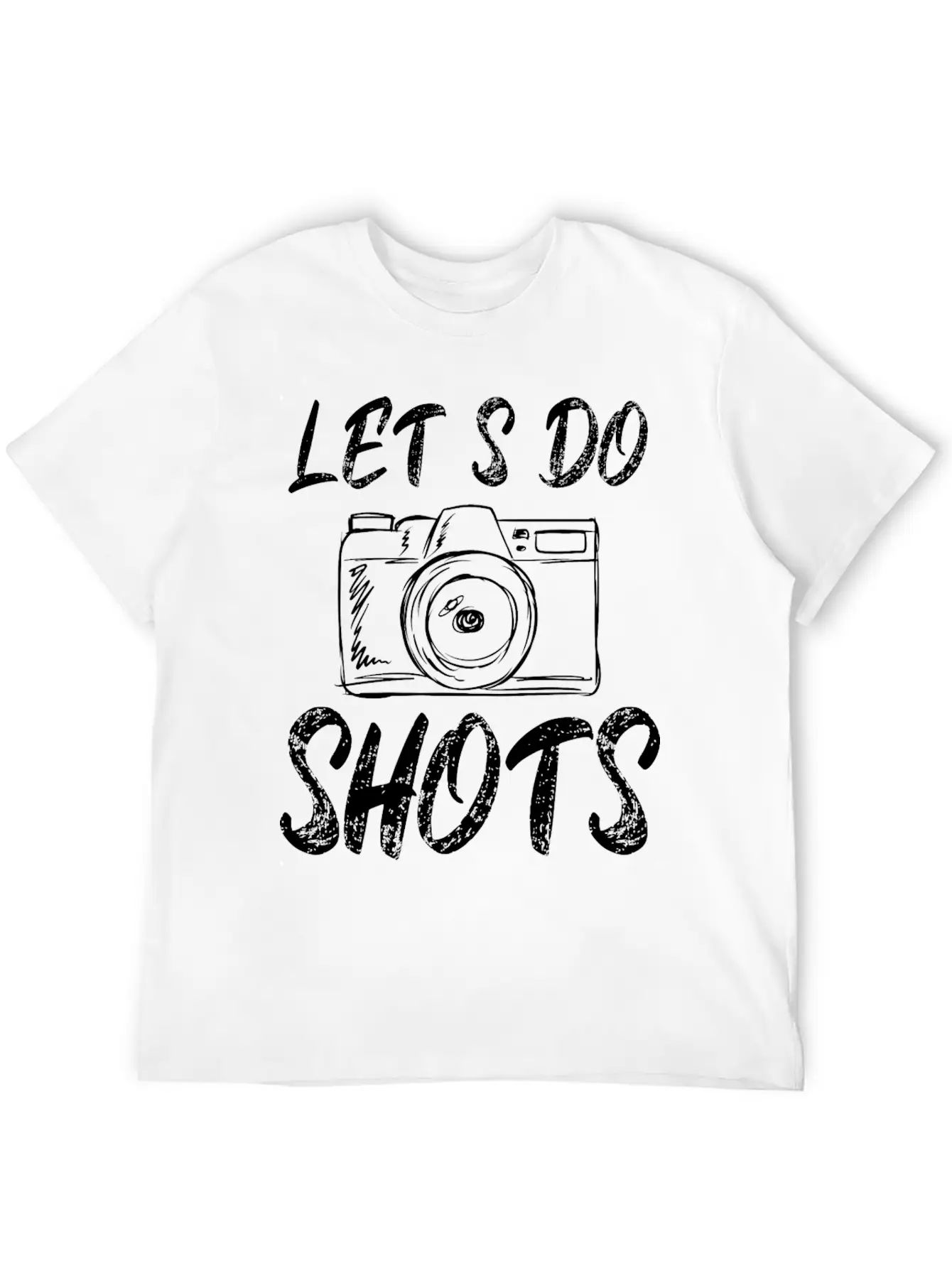 Photographer Camera Photography Modern Fit Casual T-Shirt – Clean And Versatile Design