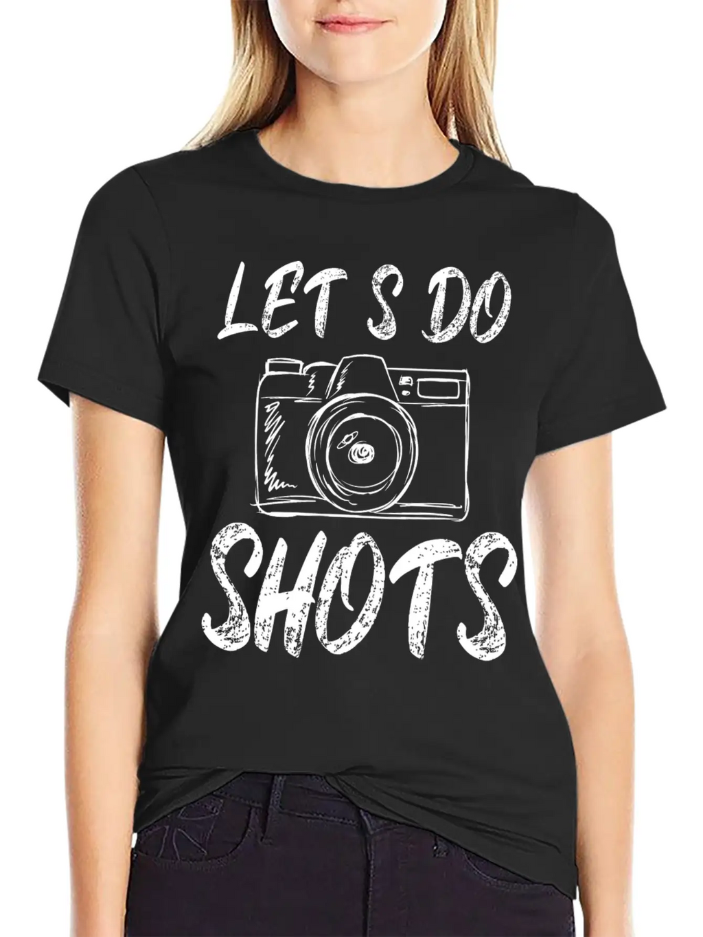 Photographer Camera Photography Modern Fit Casual T-Shirt – Clean And Versatile Design