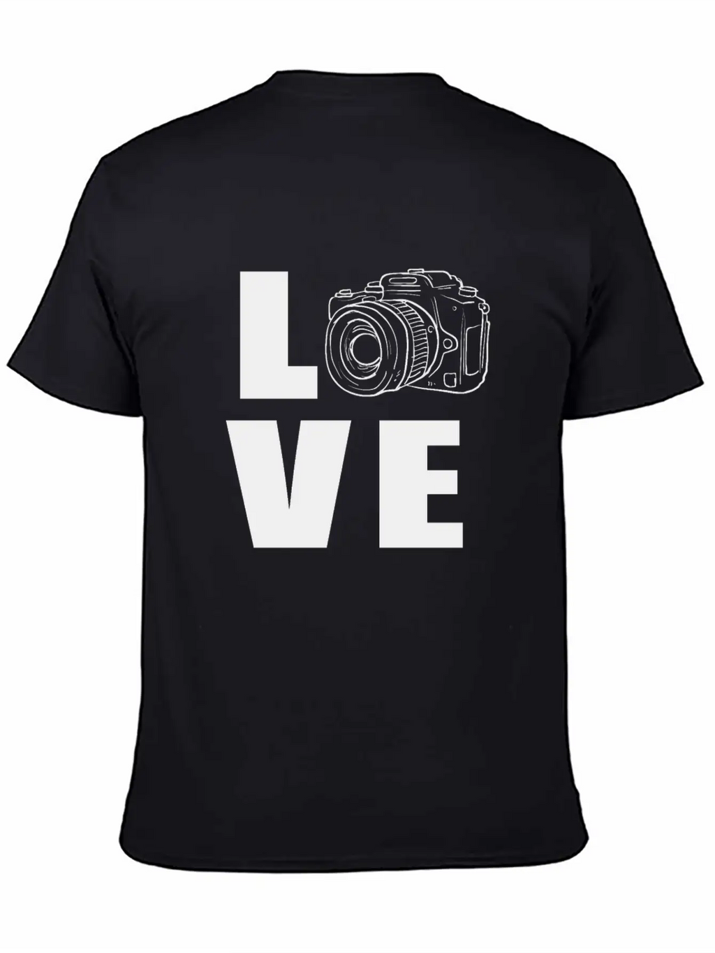 Photography Camera Breathable Graphic T-Shirt – Perfect For Casual Days