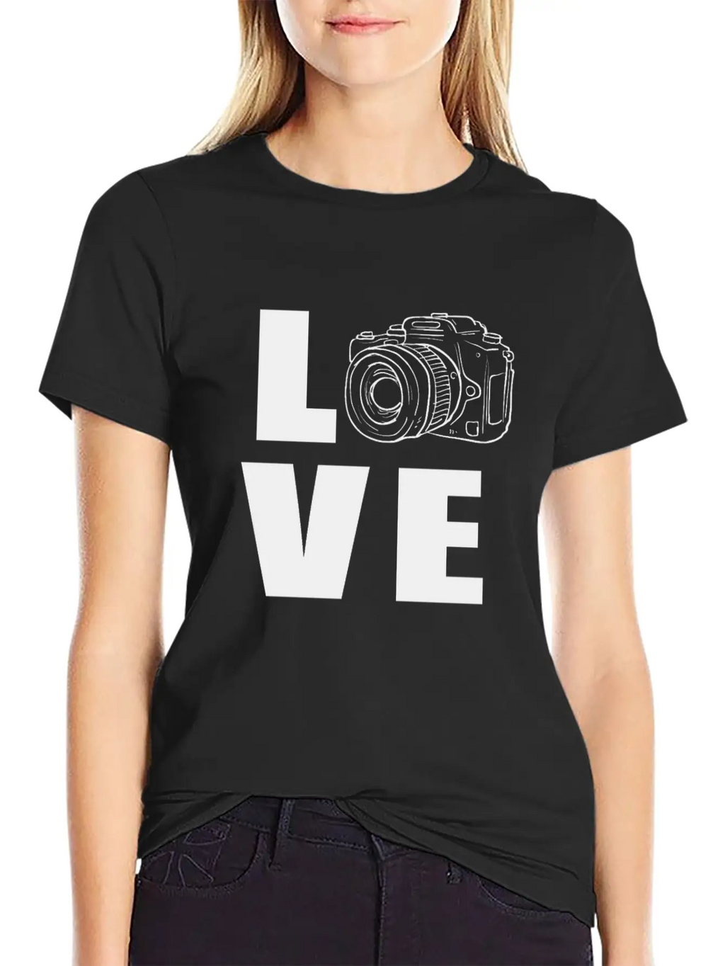 Photography Camera Breathable Graphic T-Shirt – Perfect For Casual Days