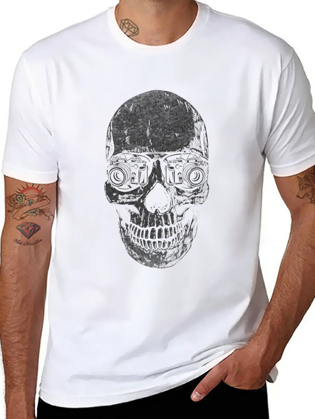 Photography Photographer Camera Photograph Essential Cotton Tee For Daily Outfits – Unisex Style