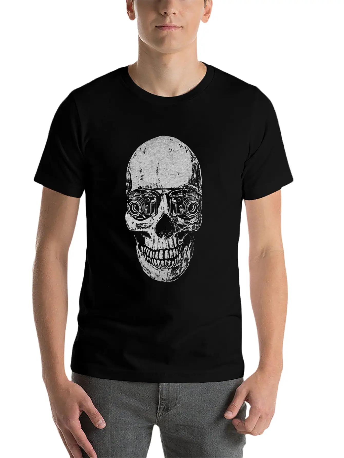 Photography Photographer Camera Photograph Essential Cotton Tee For Daily Outfits – Unisex Style
