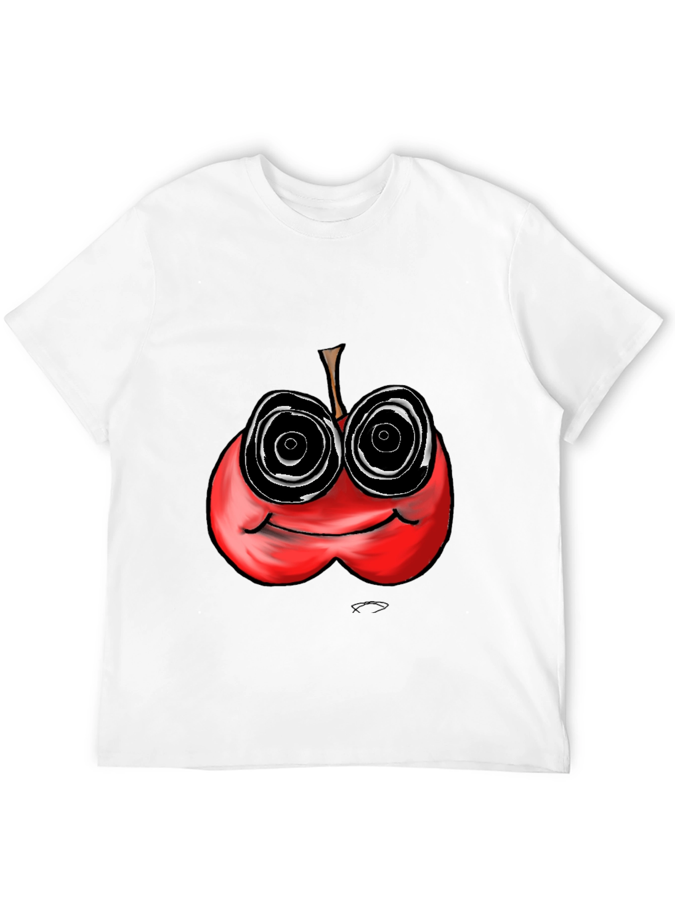 Psychedelic Apple Graphic Tee
