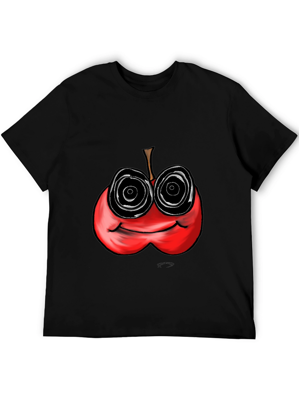 Psychedelic Apple Graphic Tee