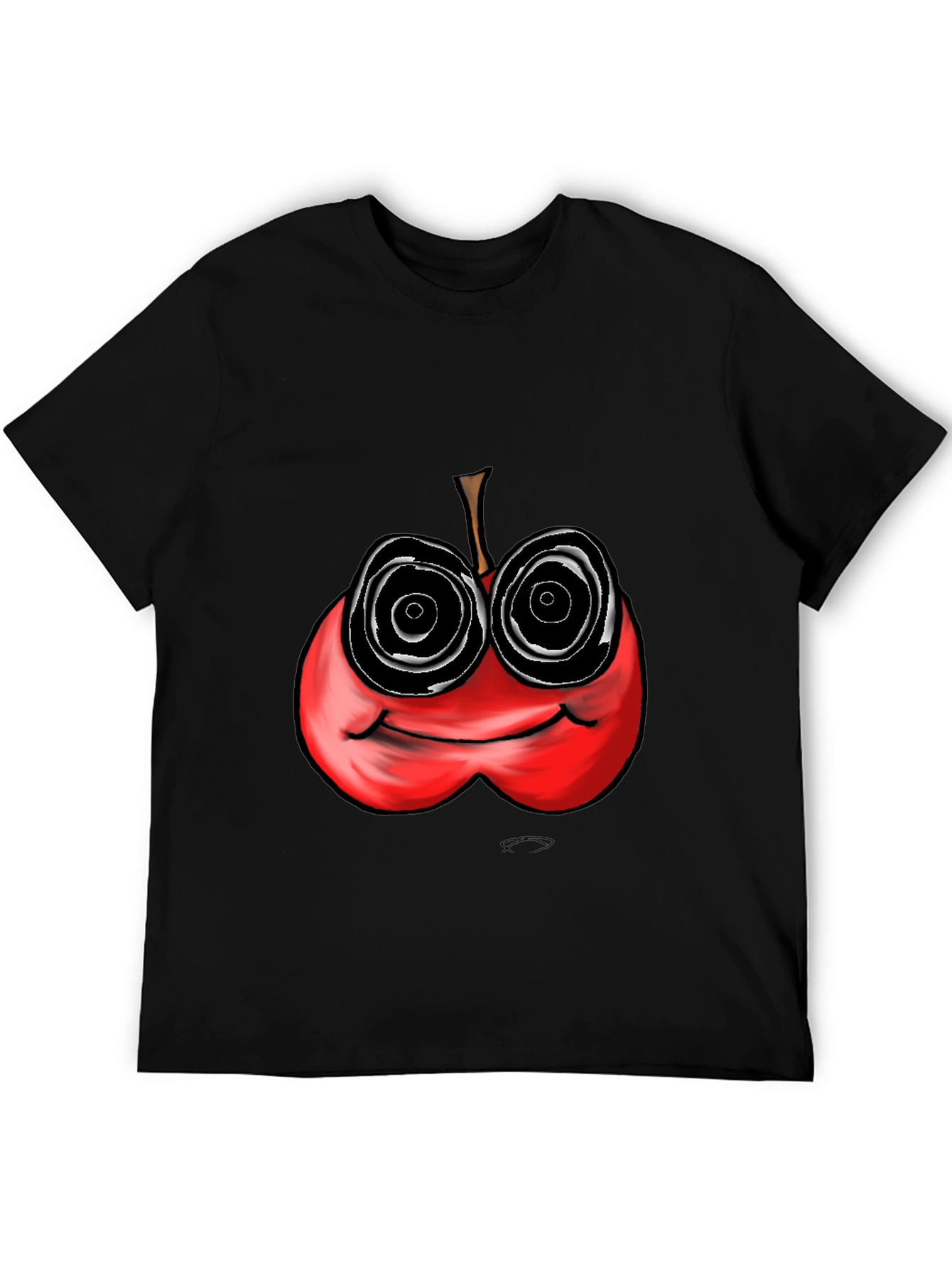 Psychedelic Apple Graphic Tee