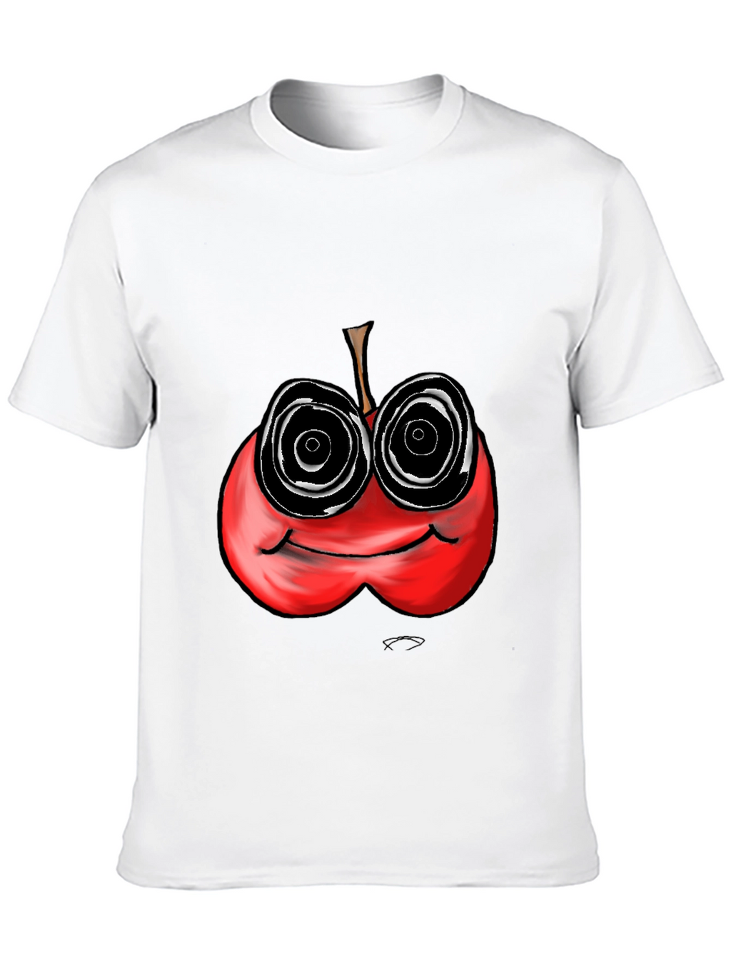 Psychedelic Apple Graphic Tee