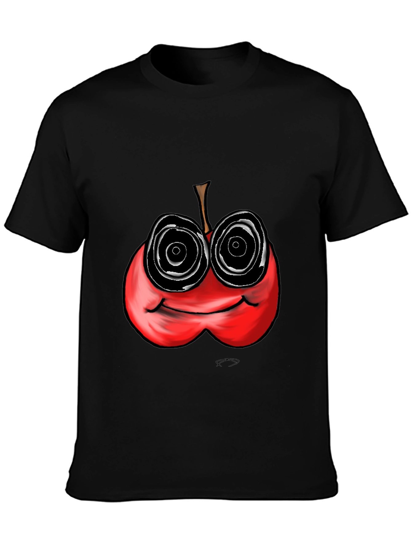 Psychedelic Apple Graphic Tee