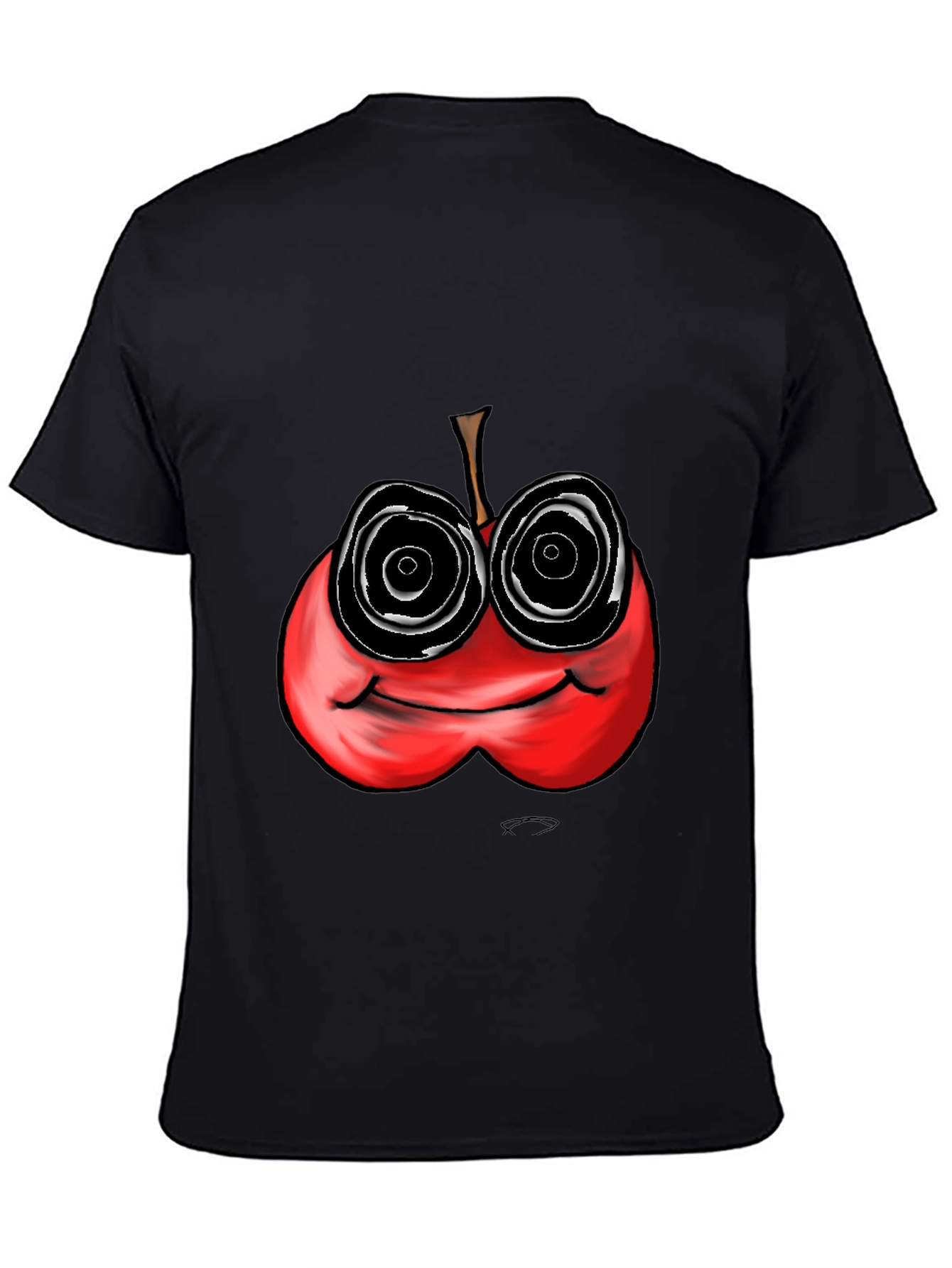 Psychedelic Apple Graphic Tee