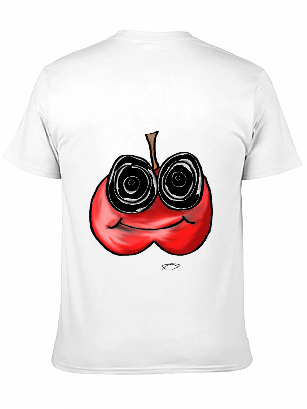 Psychedelic Apple Graphic Tee