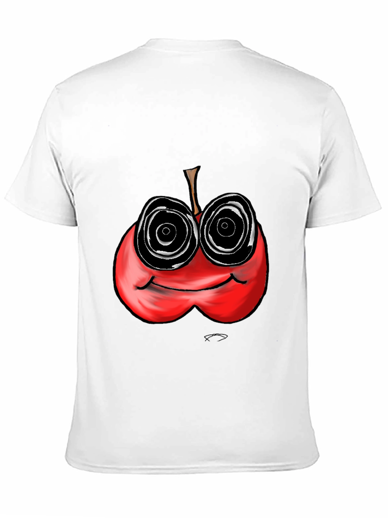 Psychedelic Apple Graphic Tee