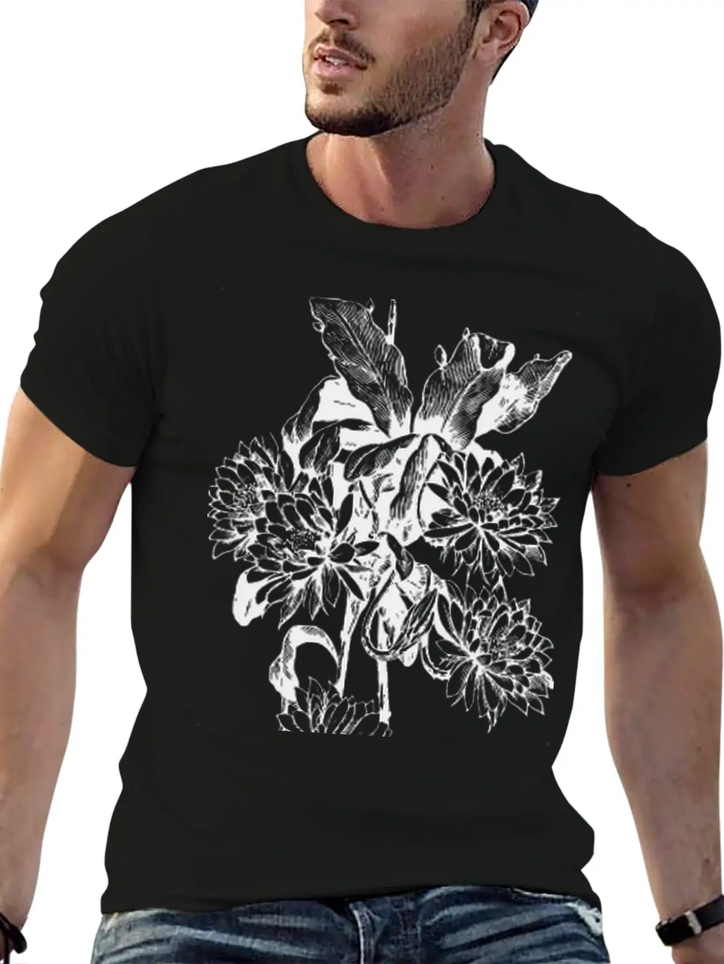Phyllocactus Essential Cotton Tee For Daily Outfits – Unisex Style