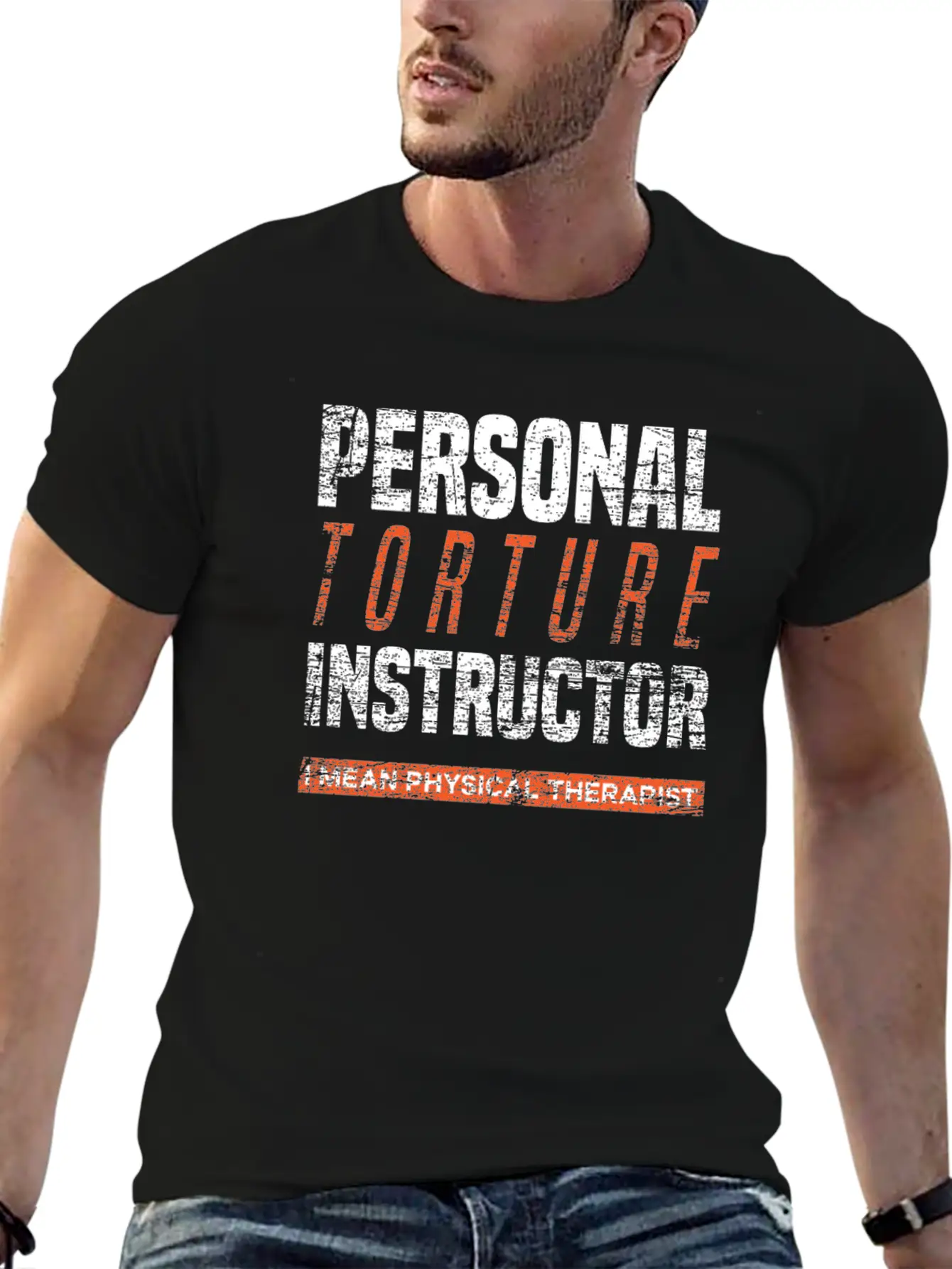 Physical Therapist Pain Torture Stylish Everyday T-Shirt – Unisex Basic Cotton Tee