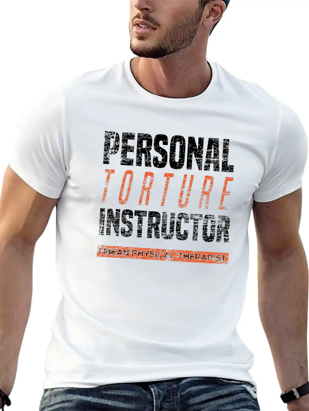 Physical Therapist Pain Torture Stylish Everyday T-Shirt – Unisex Basic Cotton Tee
